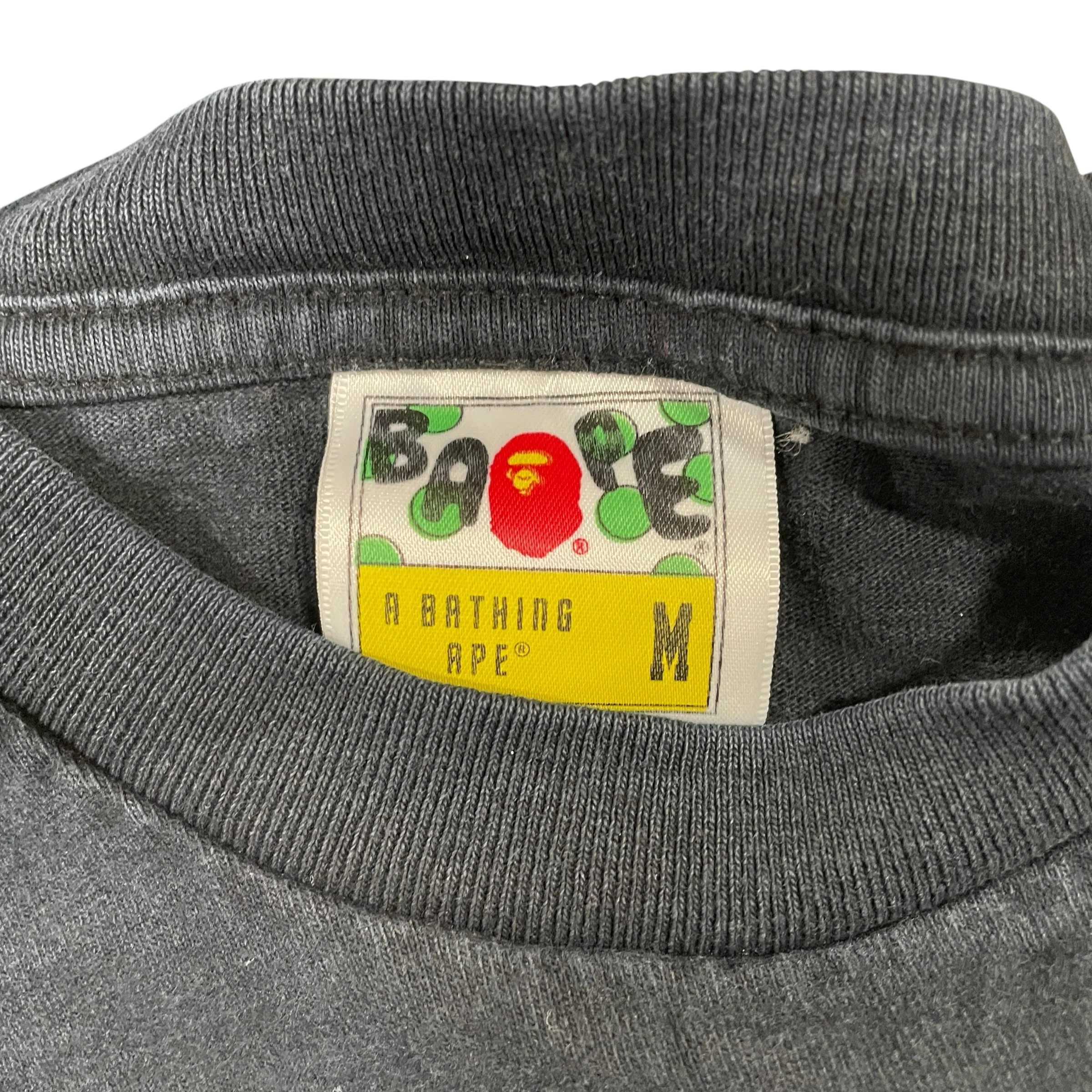 BAPE STA!/T-Shirt/M/Cotton/BLK/
