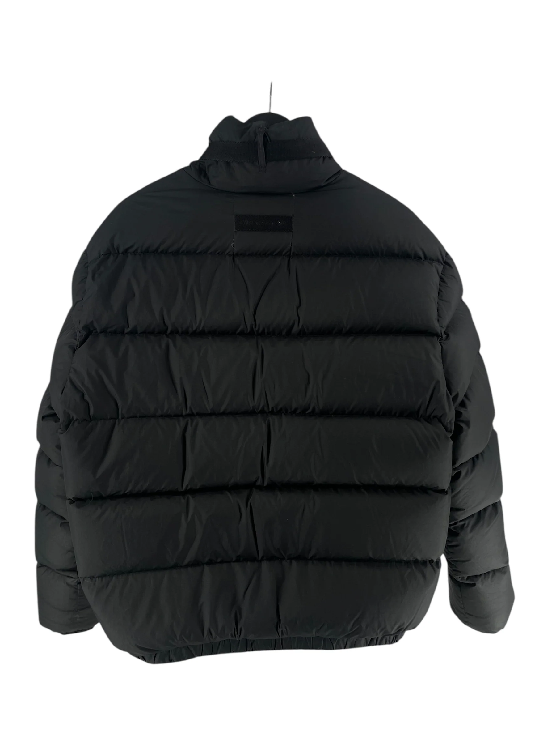 1017 ALYX 9SM(ALYX)/Puffer Jkt/L/Nylon/BLK/ROLLERCOASTER BUCKLE PUFFER