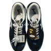 A BATHING APE/Low-Sneakers/US 10.5/Cotton/NVY/Blue Camo Bapesta