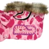 A BATHING APE/Zip Up Hoodie/L/All Over Print/Cotton/PNK/Don Toliver Faux Fur