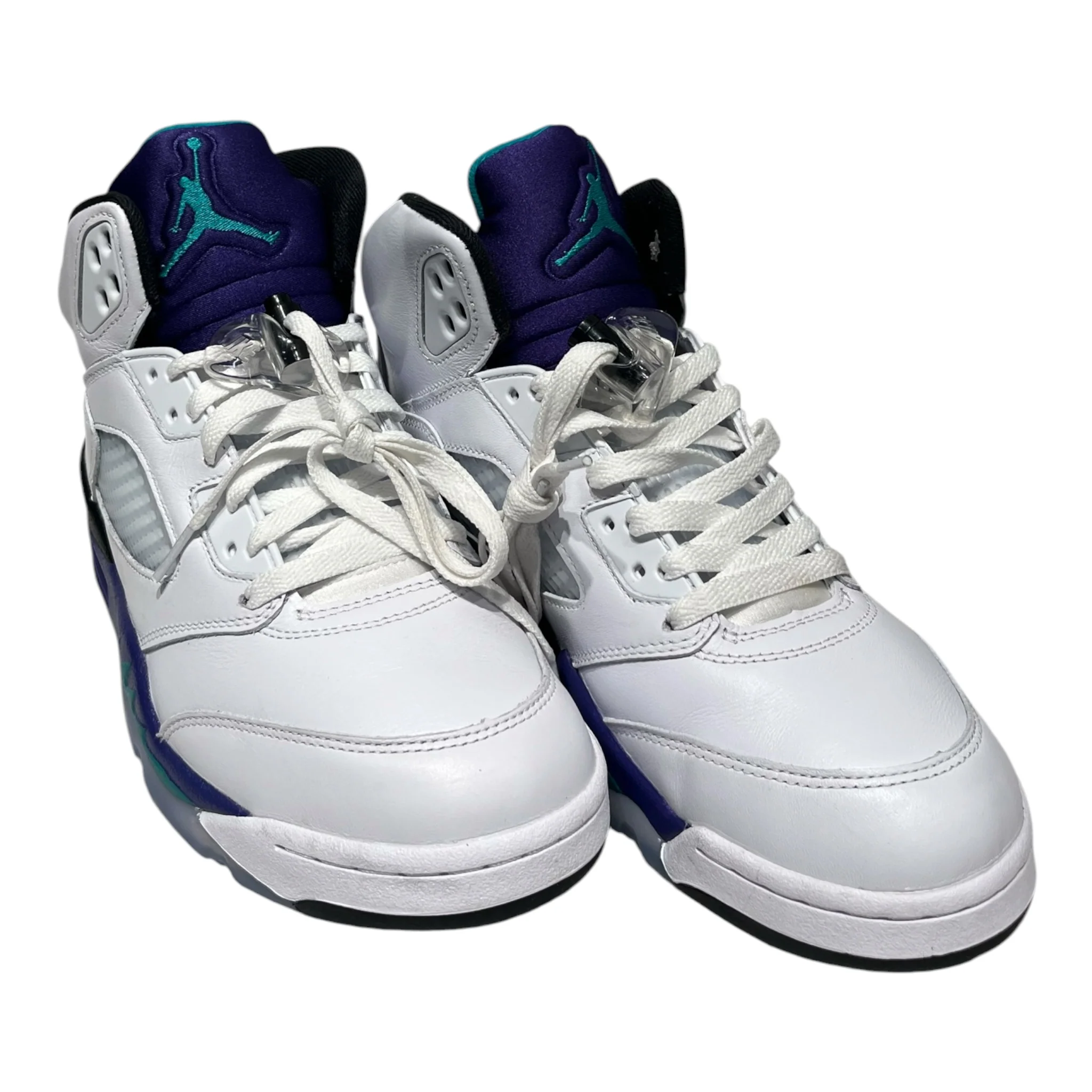 JORDAN BRAND/Hi-Sneakers/US 9.5/WHT/JORDAN 5 "GRAPE"