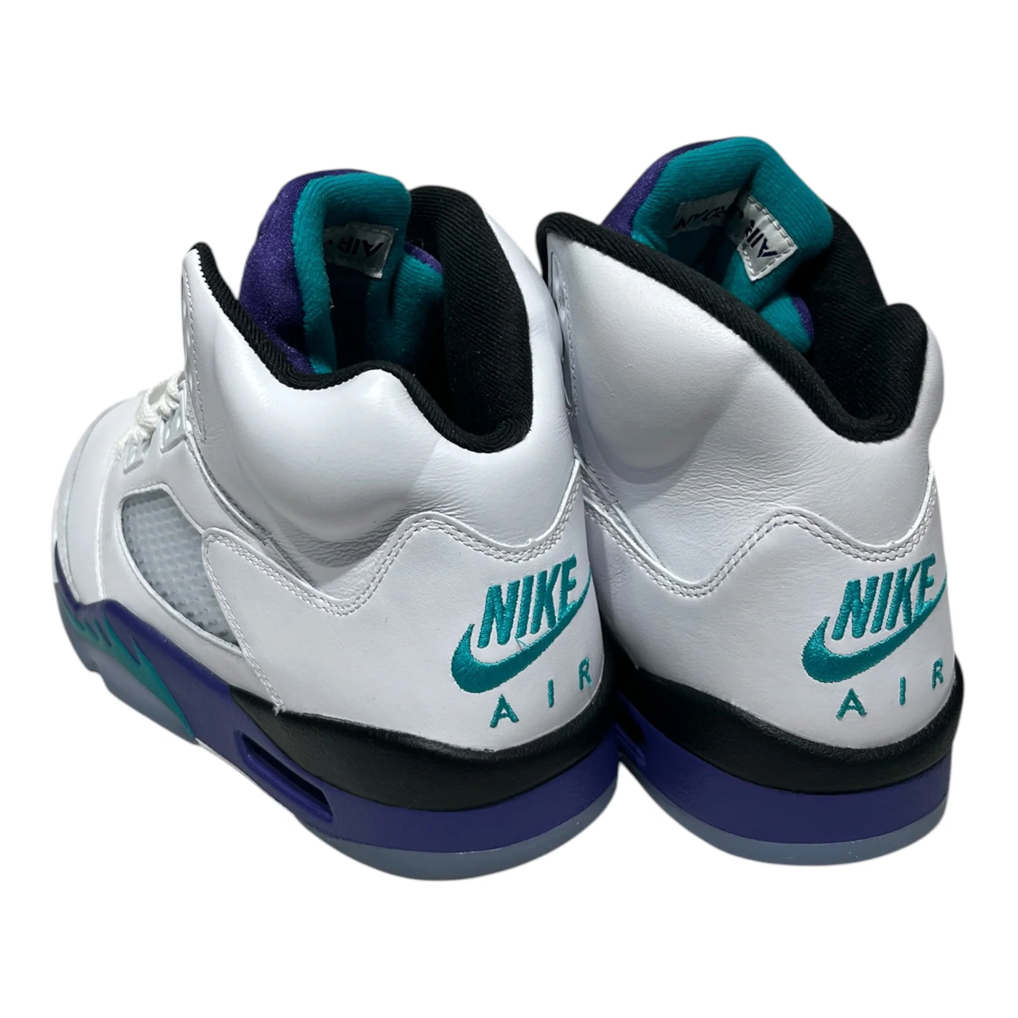 JORDAN BRAND/Hi-Sneakers/US 9.5/WHT/JORDAN 5 "GRAPE"