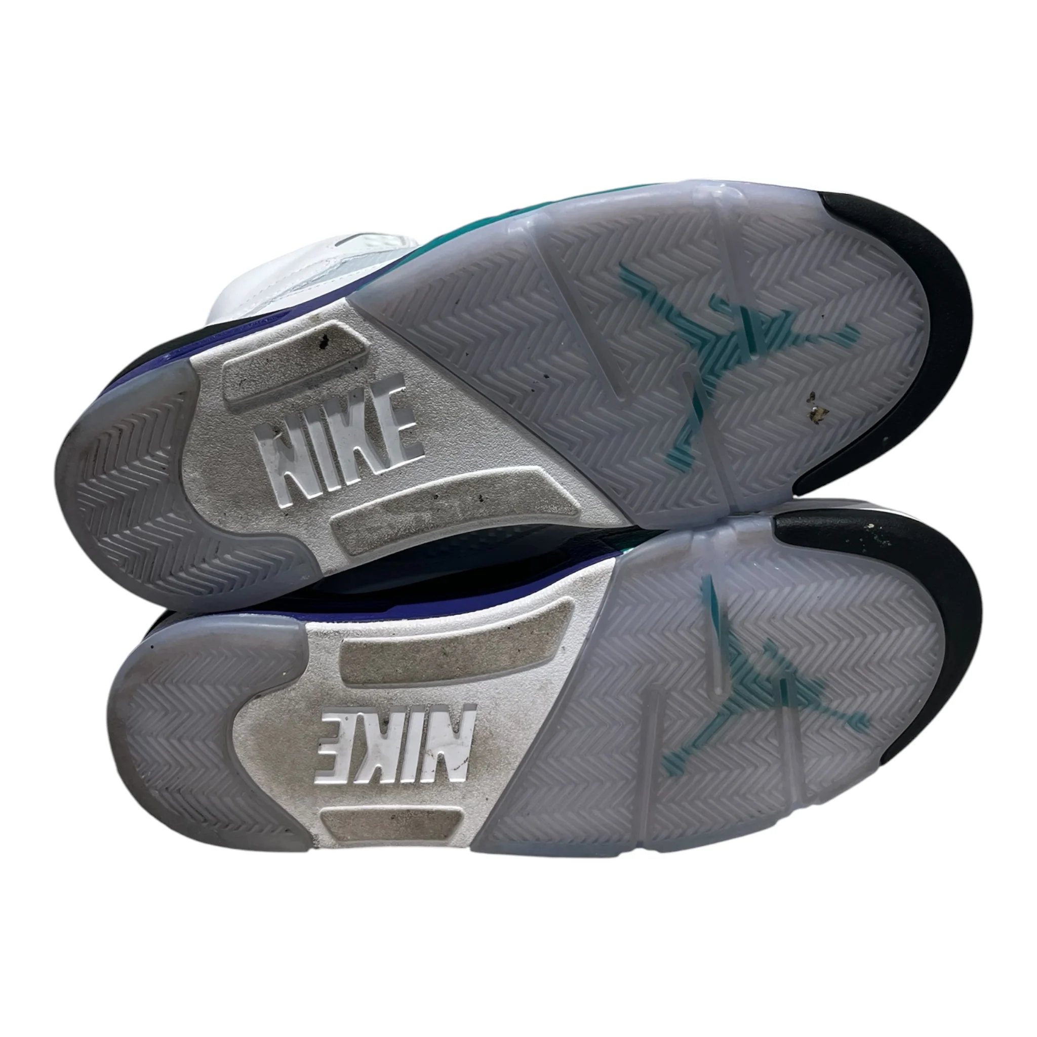 JORDAN BRAND/Hi-Sneakers/US 9.5/WHT/JORDAN 5 "GRAPE"