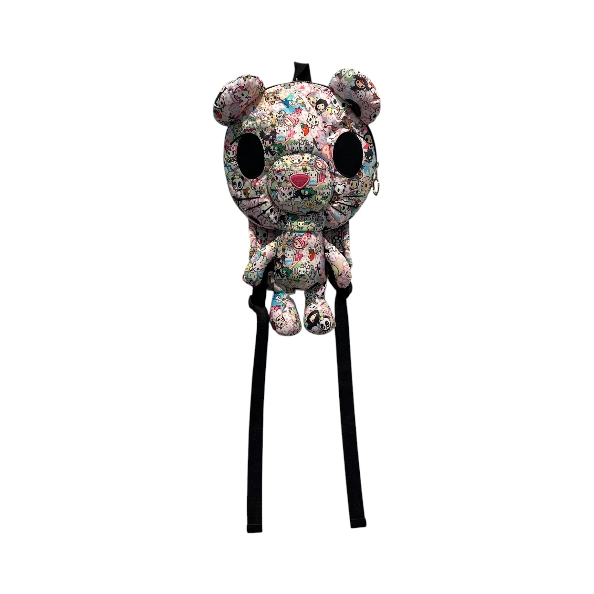 Harajuku Lovers/Backpack/All Over Print/Nylon/MLT/cat shaped backpack