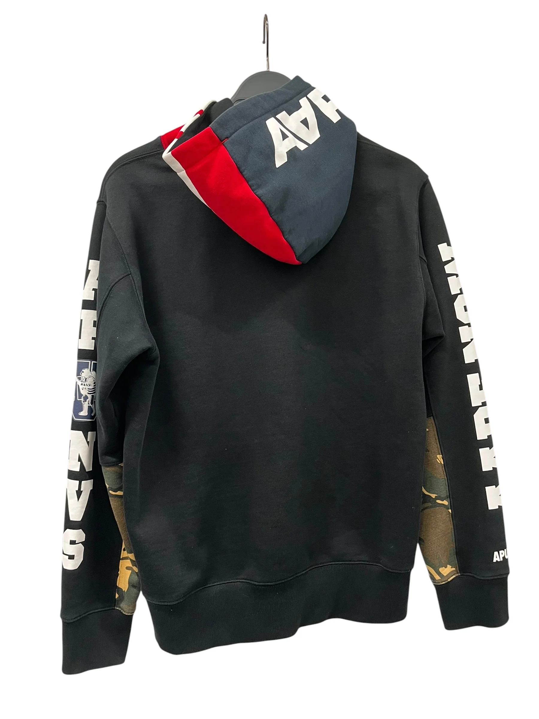 420-aape-by-a-bathing-ape-hoodie-l-cotton-blk-half-camo-sleeve-hoodie-2.webp AAPE BY A BATHING APE/Hoodie/L/Cotton/BLK/HALF CAMO SLEEVE HOODIE