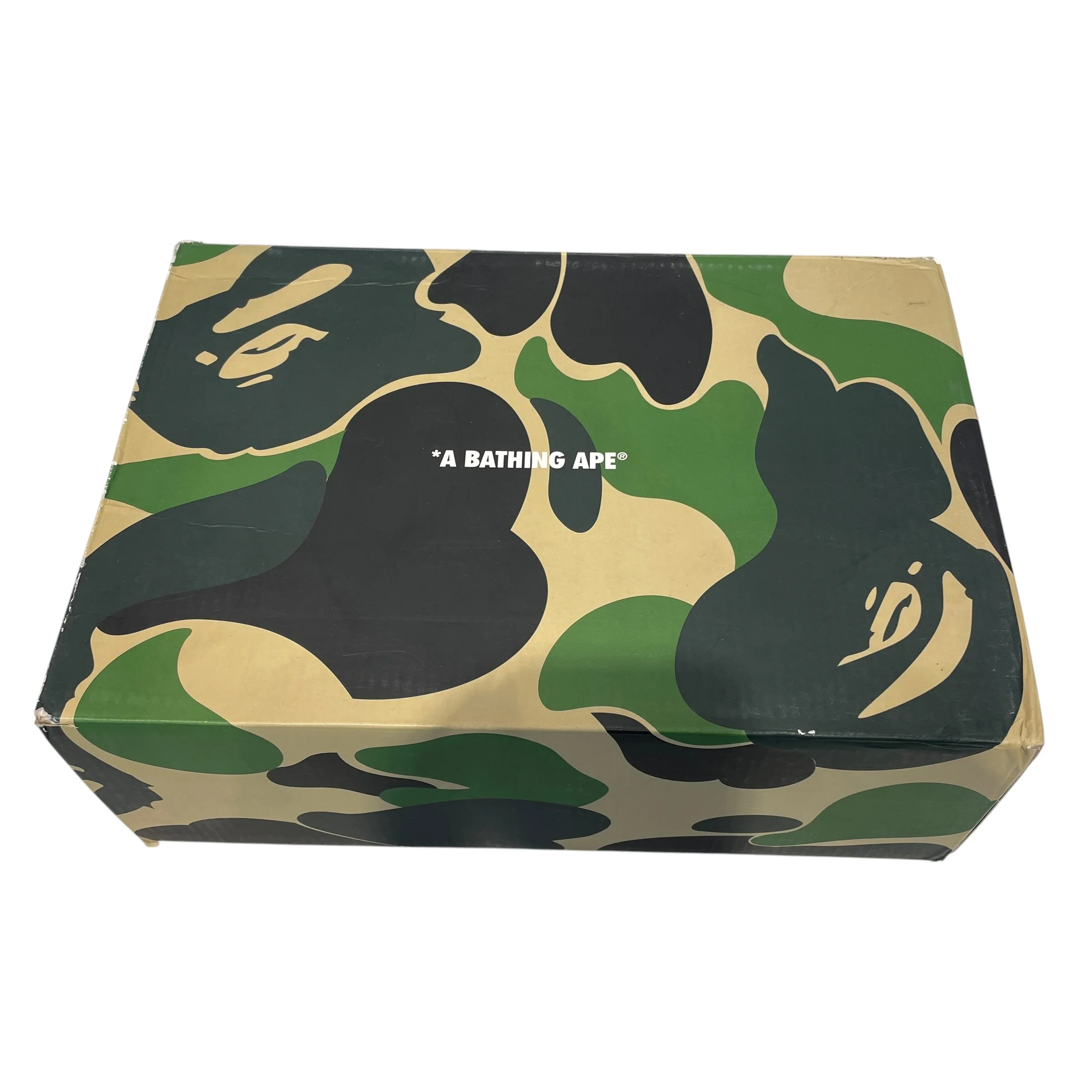 BAPE STA!/Low-Sneakers/US 7/Animal Pattern/Leather/GRY/SNAKESKIN