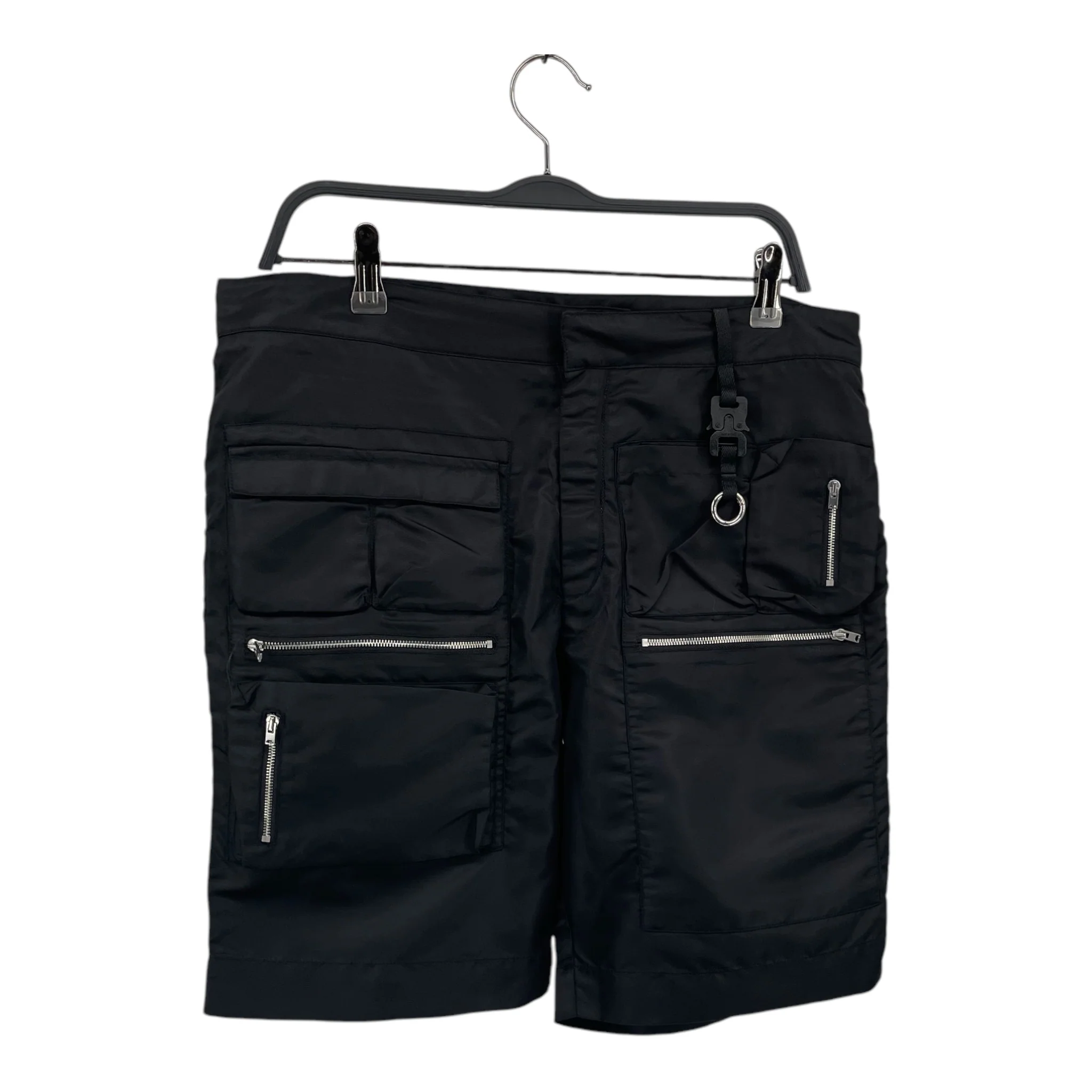 1017 ALYX 9SM(ALYX)/Shorts/M/Nylon/BLK/MULTIPOCKET CARGO