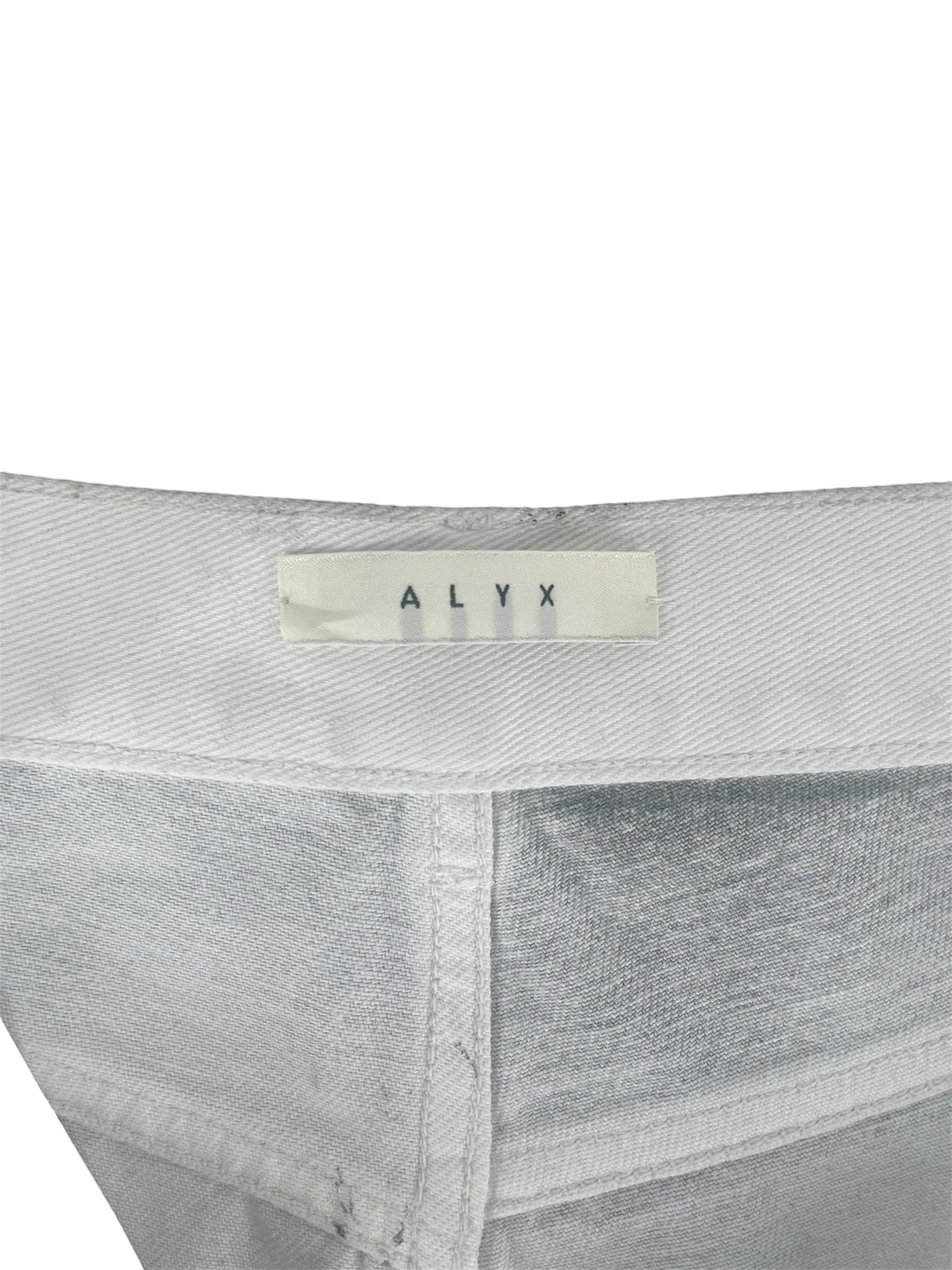 1017 ALYX 9SM(ALYX)/Skinny Pants/27/Denim/BLK/Button Fly/ACTUALLY BALLCHAIN SHORTS