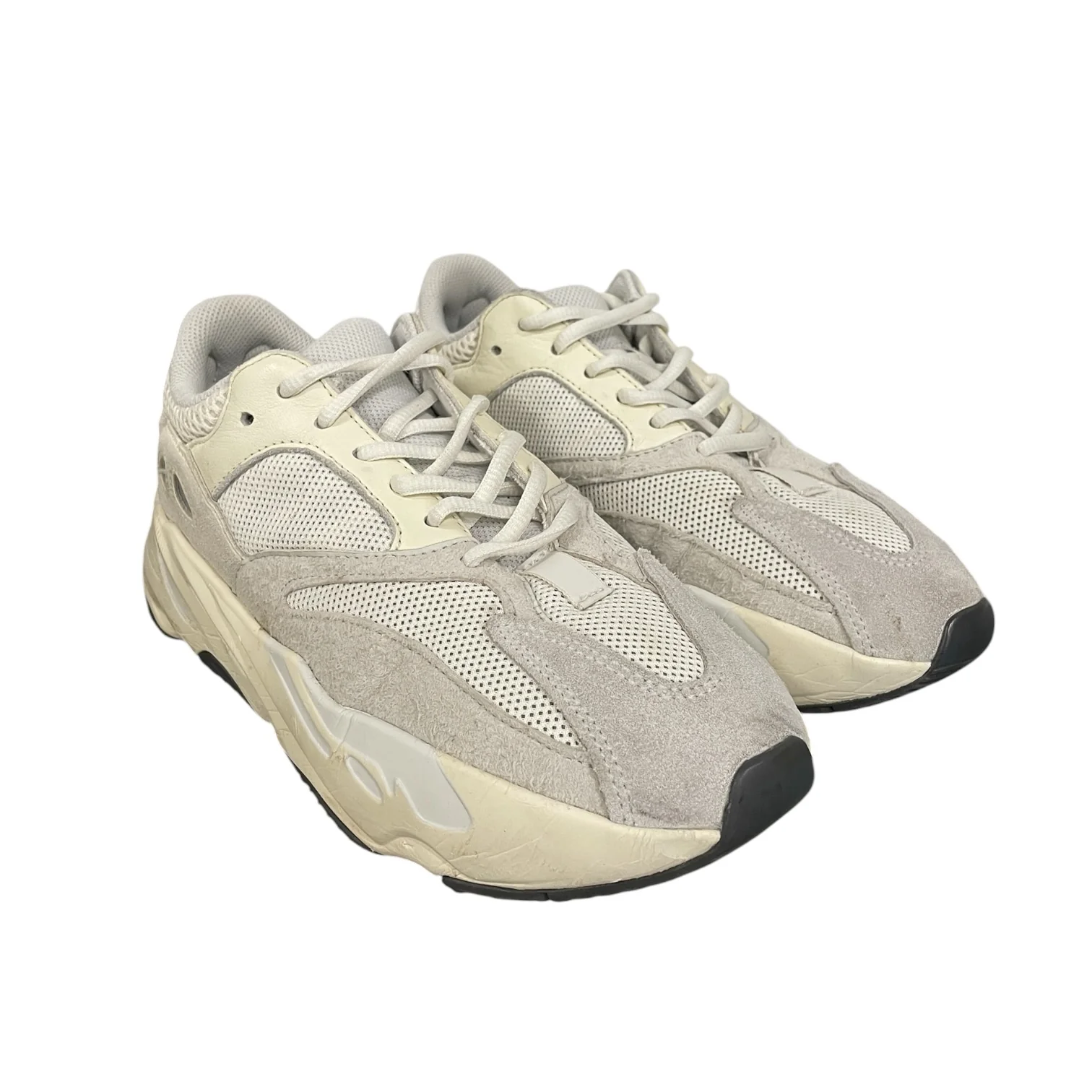 YEEZY/Low-Sneakers/US 8/Cotton/WHT/APE 779001