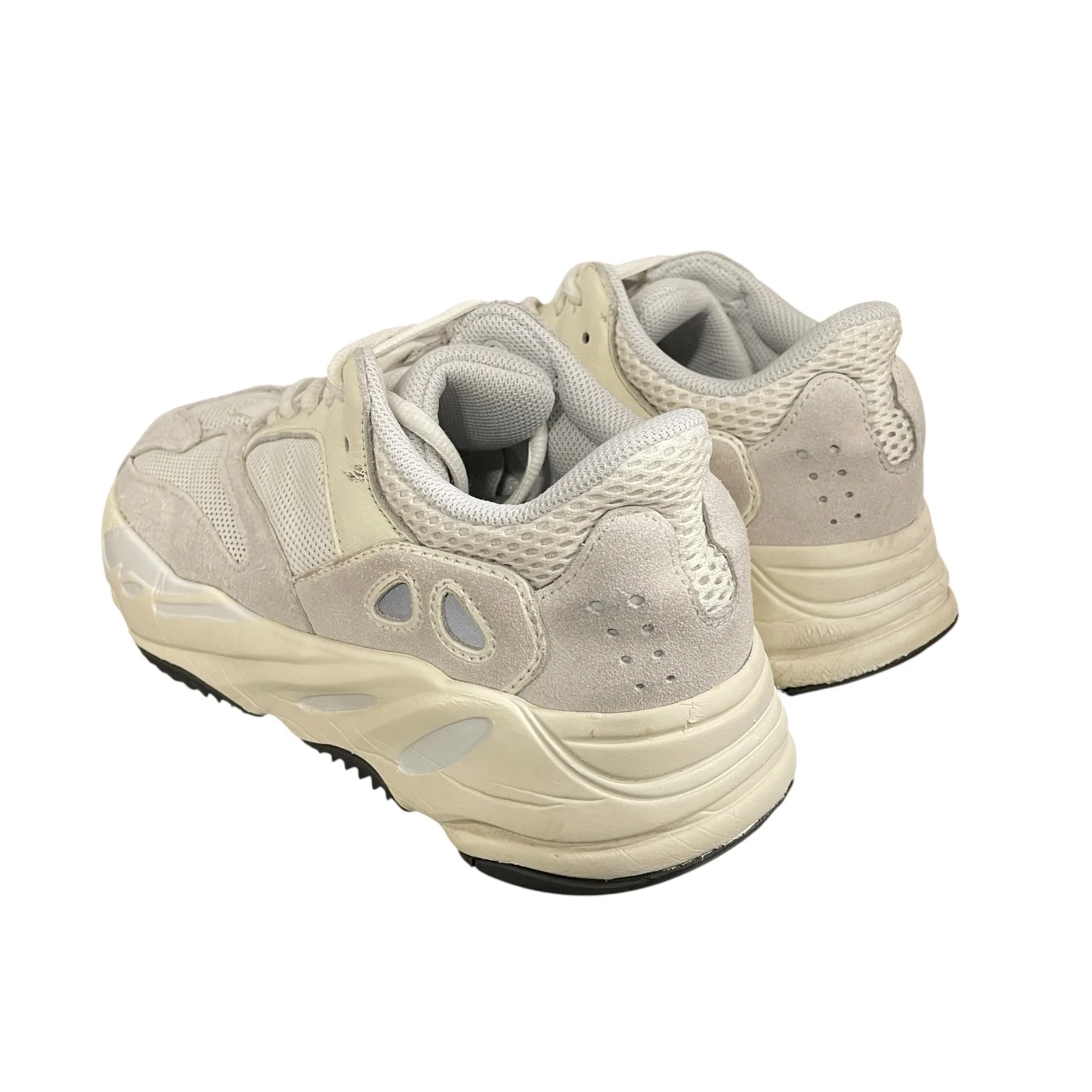 YEEZY/Low-Sneakers/US 8/Cotton/WHT/APE 779001