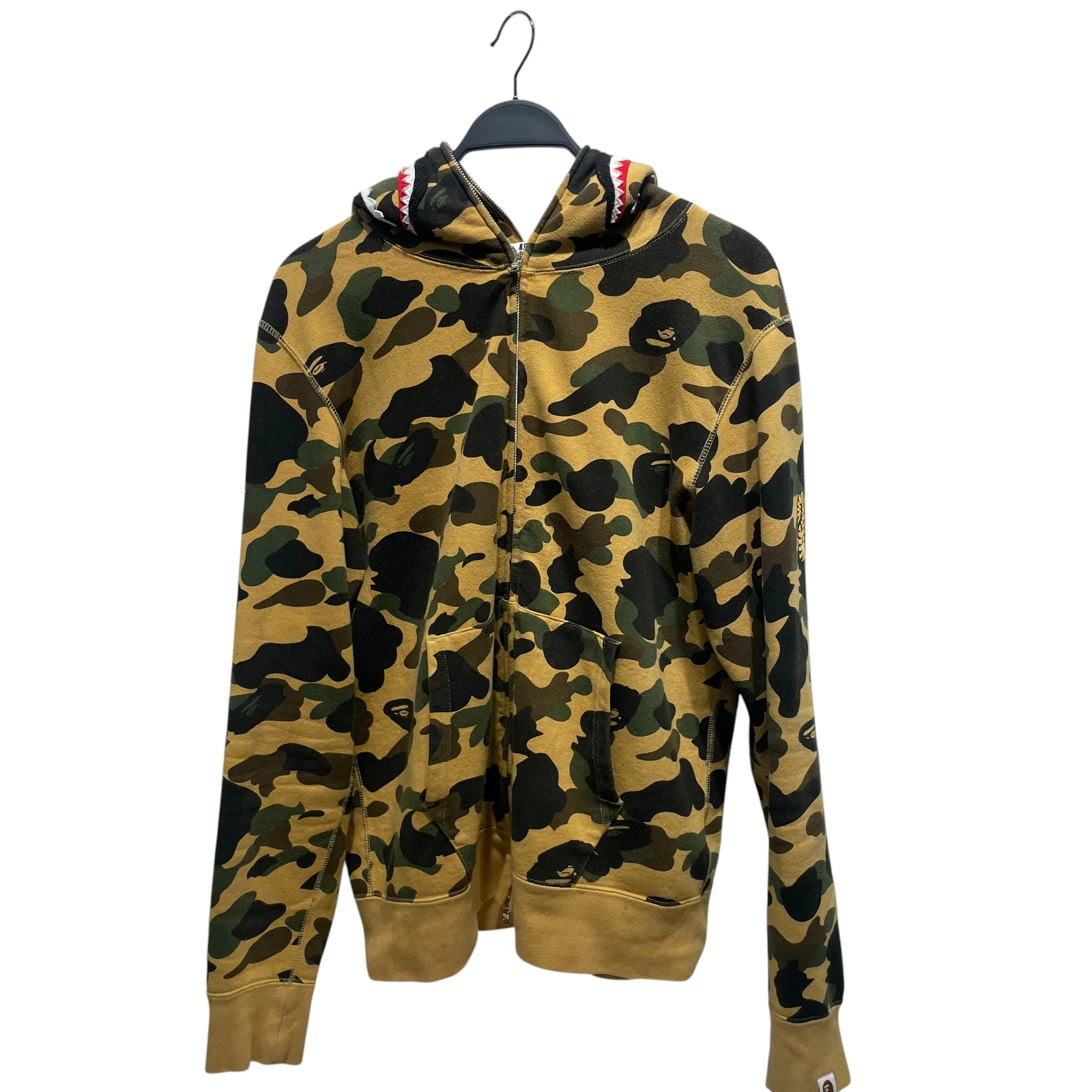 A BATHING APE/Zip Up Hoodie/L/Camouflage/Cotton/MLT/Oversize/Bathing Ape PONR