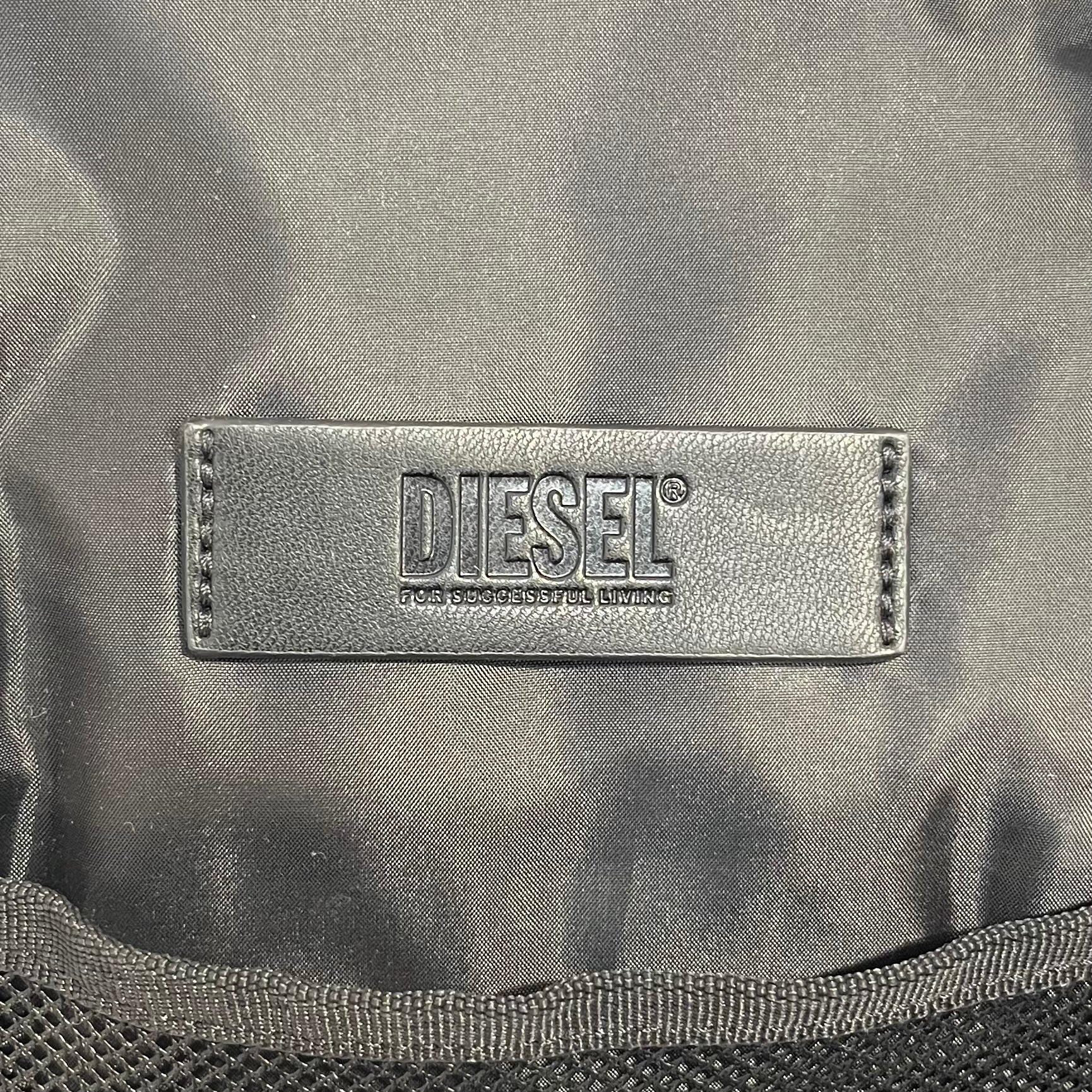 DIESEL/Backpack/All Over Print/Polyester/BLU/TERRA SCAPE-HARDSHELL