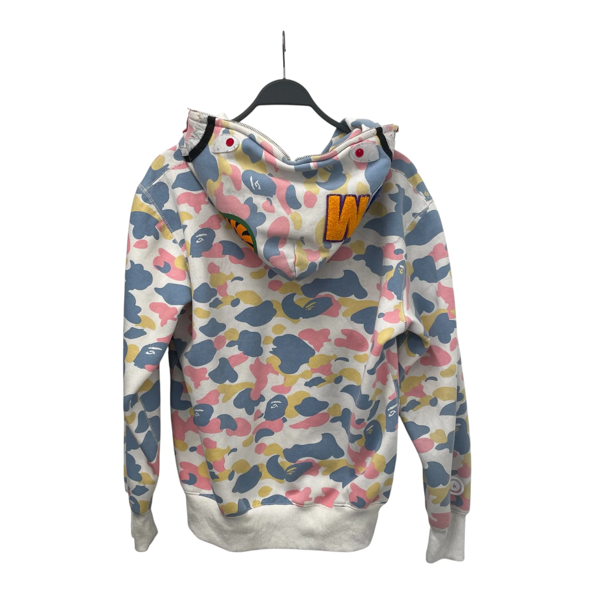 A BATHING APE/Zip Up Hoodie/XXL/Camouflage/Cotton/MLT/COTTON CANDY HOODIE