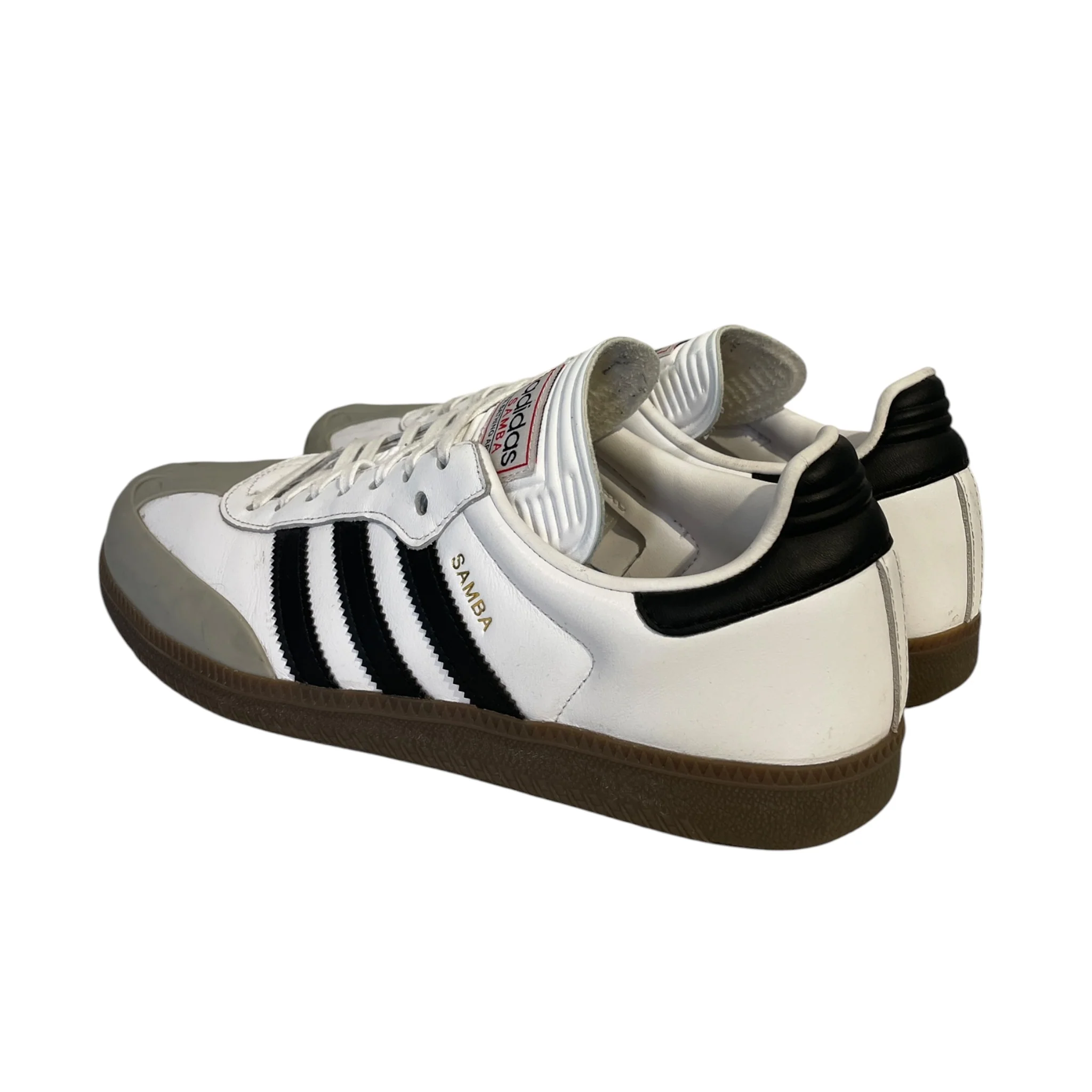 adidas/A BATHING APE/Low-Sneakers/US 10/Stripe/WHT/bape sambas