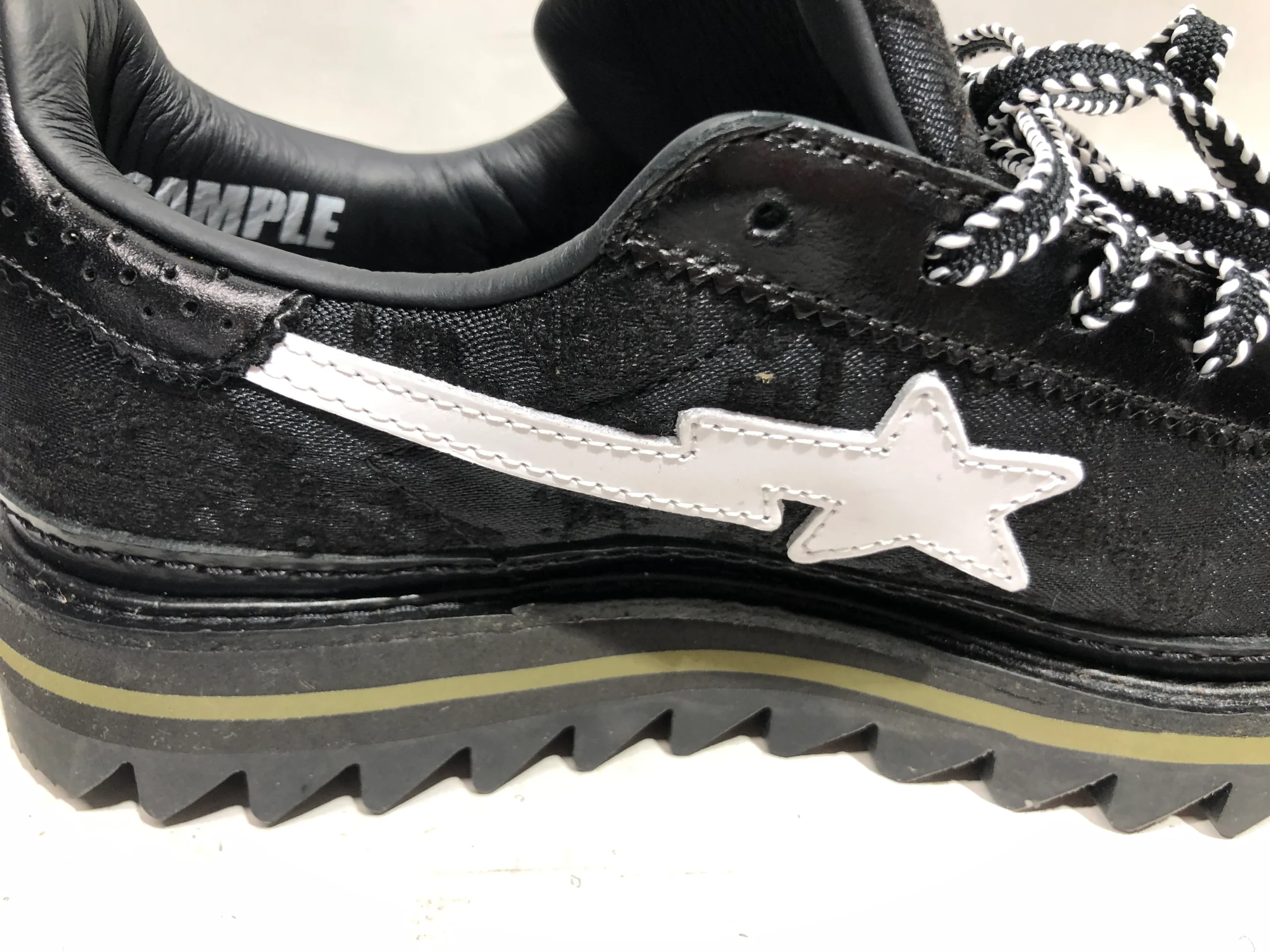 CLOT/adidas/A BATHING APE/Low-Sneakers/US 6.5/Camouflage/BLK/FRIENDS AND FAMILY CAMO