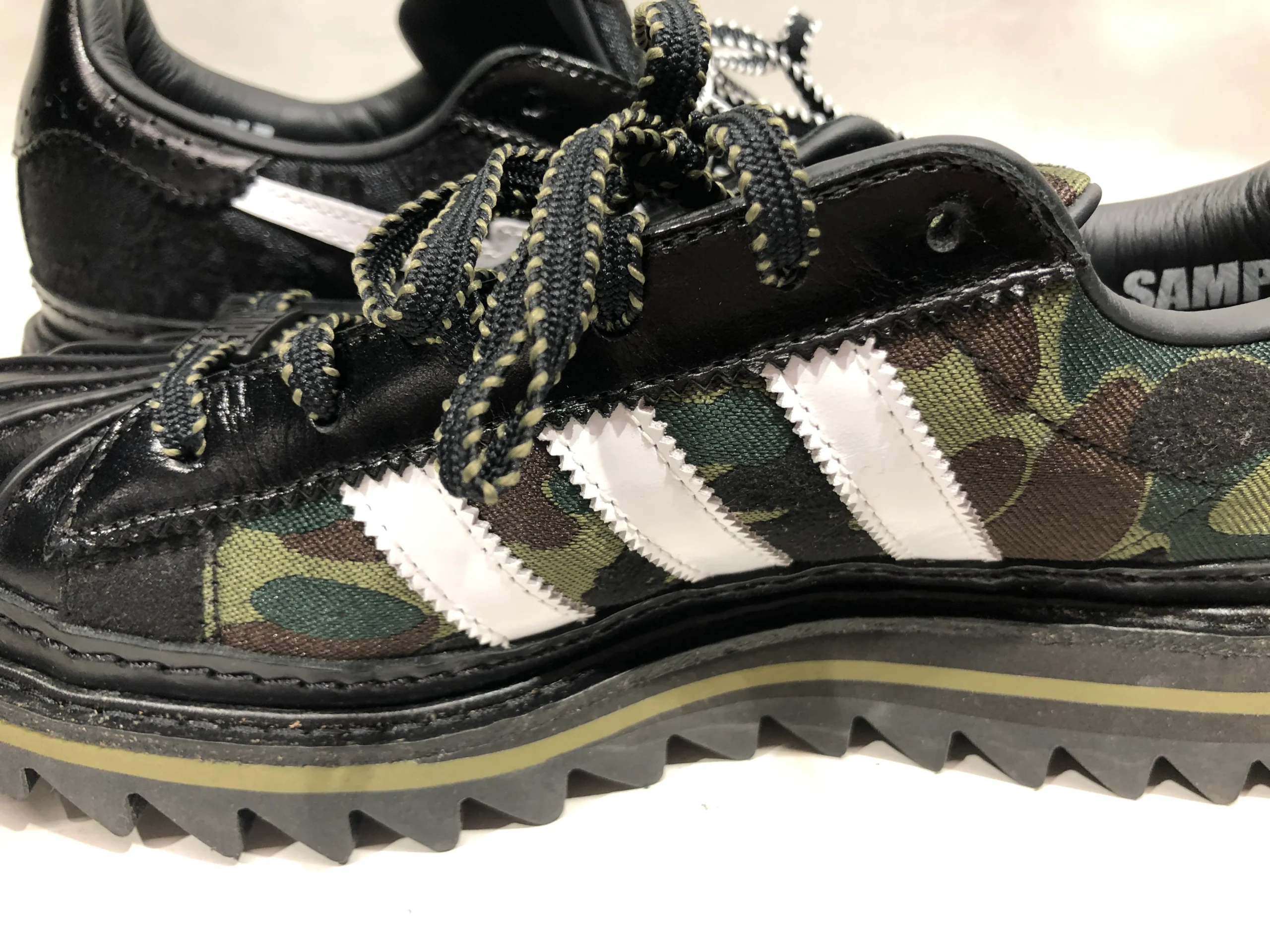 CLOT/adidas/A BATHING APE/Low-Sneakers/US 6.5/Camouflage/BLK/FRIENDS AND FAMILY CAMO