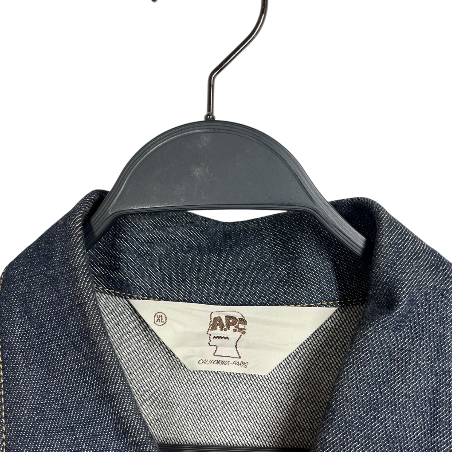 Brain Dead/A.P.C./Denim Jkt/XL/Denim/NVY/SELVEDGE TYPE 2