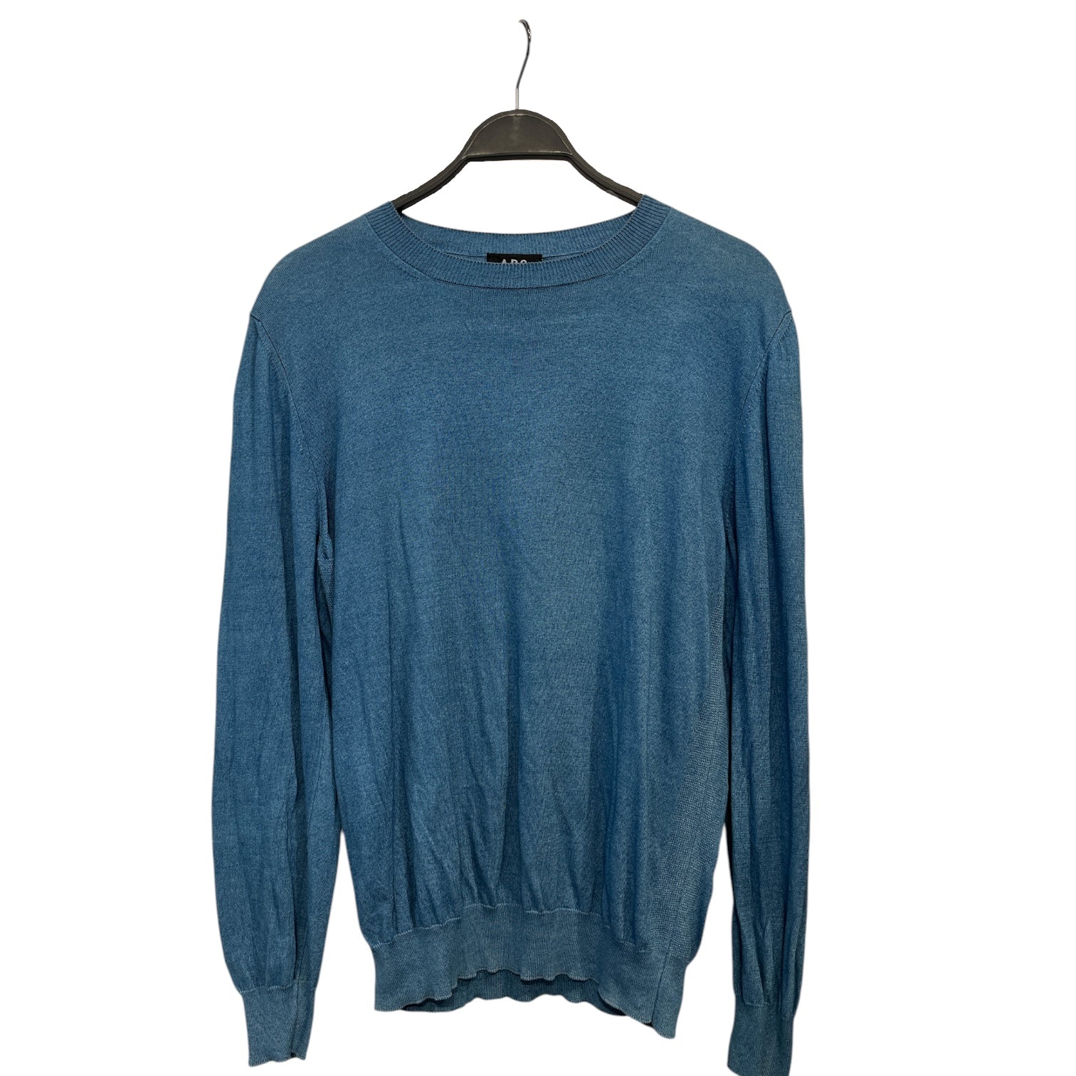A.P.C./Sweater/M/Wool/BLU/blank knit