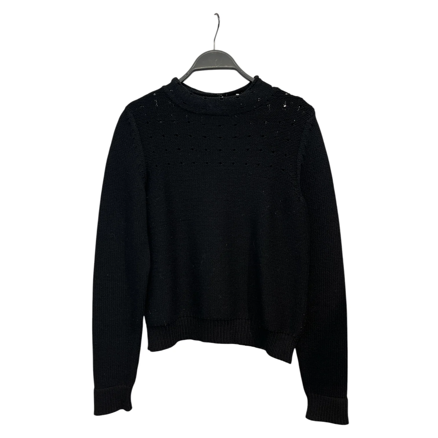 A.P.C./Sweater/XS/Cotton/BLK/MOCK NECK