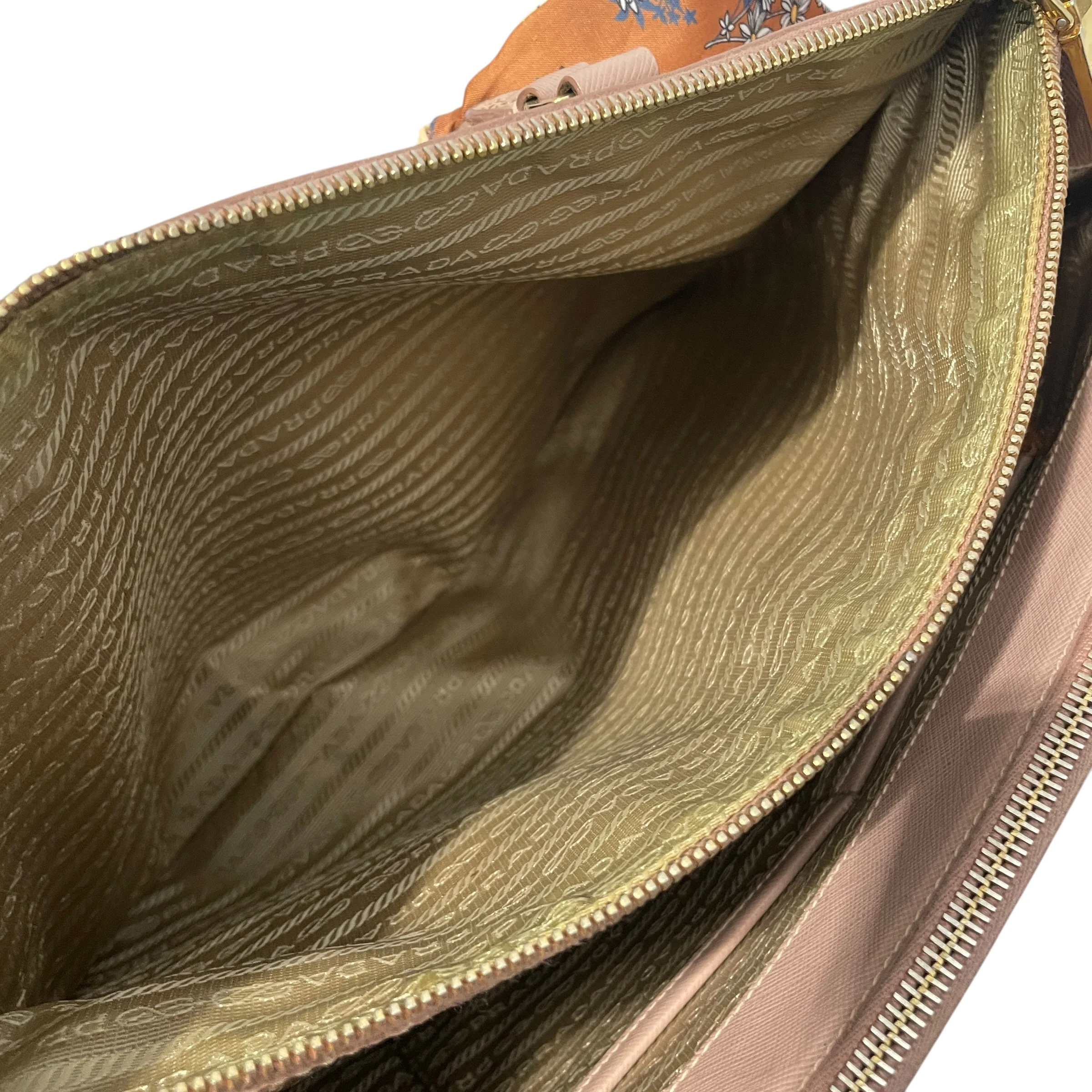 PRADA/Tote Bag/Leather/PNK/Large Galleria Saffiano Tote