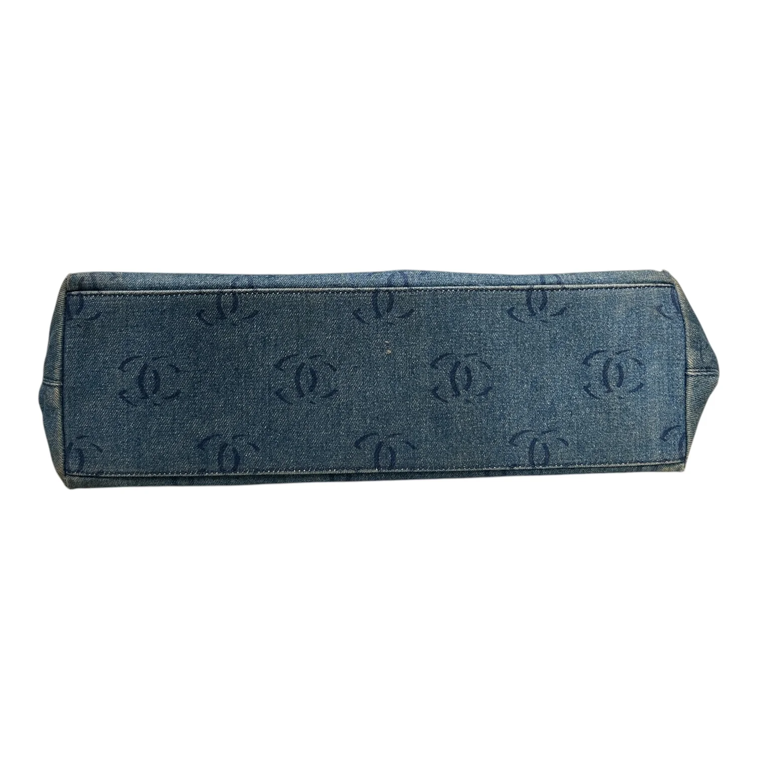 CHANEL/Bag/Monogram/Cotton/BLU/DENIM HOBO SHOULDER BAG