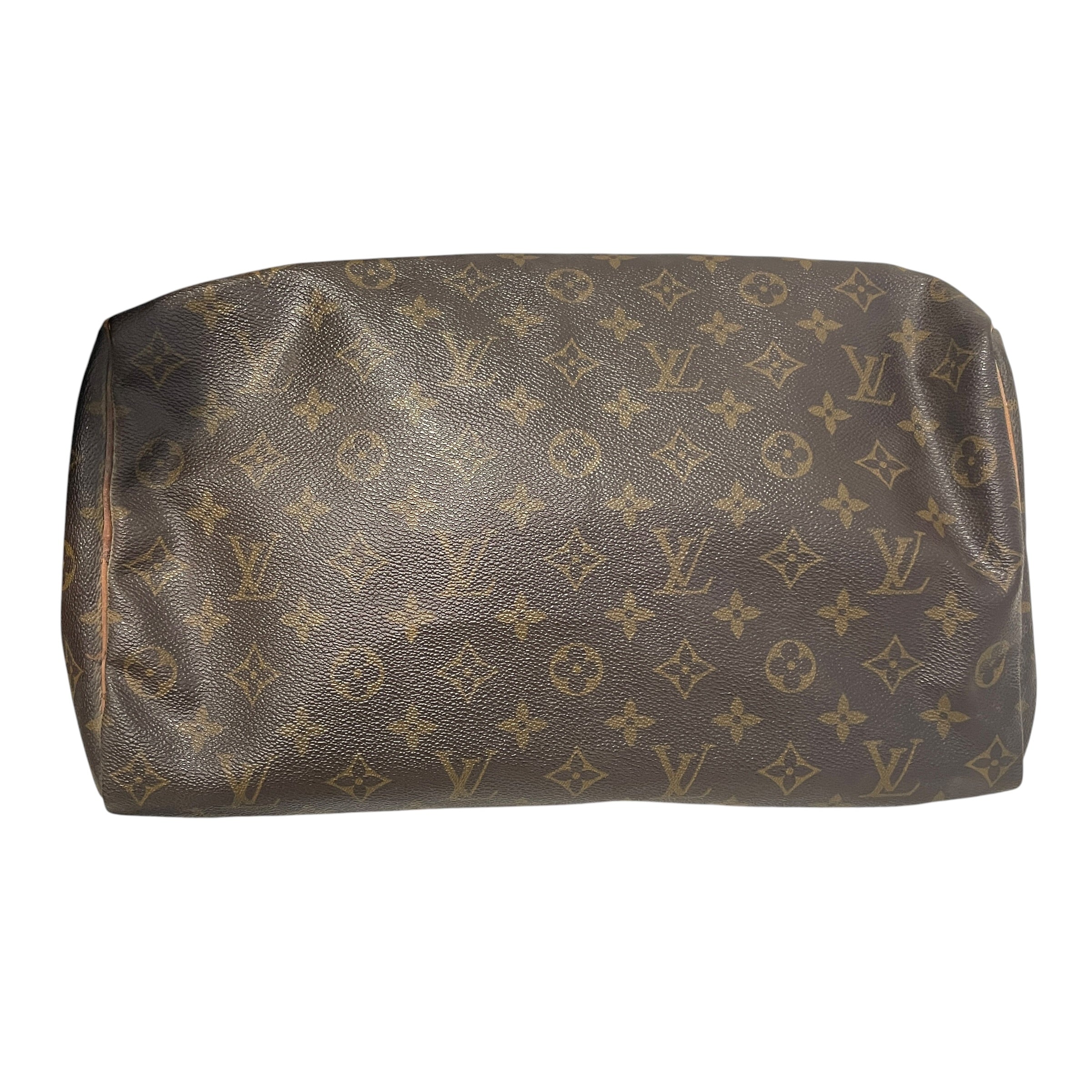 LOUIS VUITTON/Bag/Monogram/Leather/BRW/Speedy 35 mongram