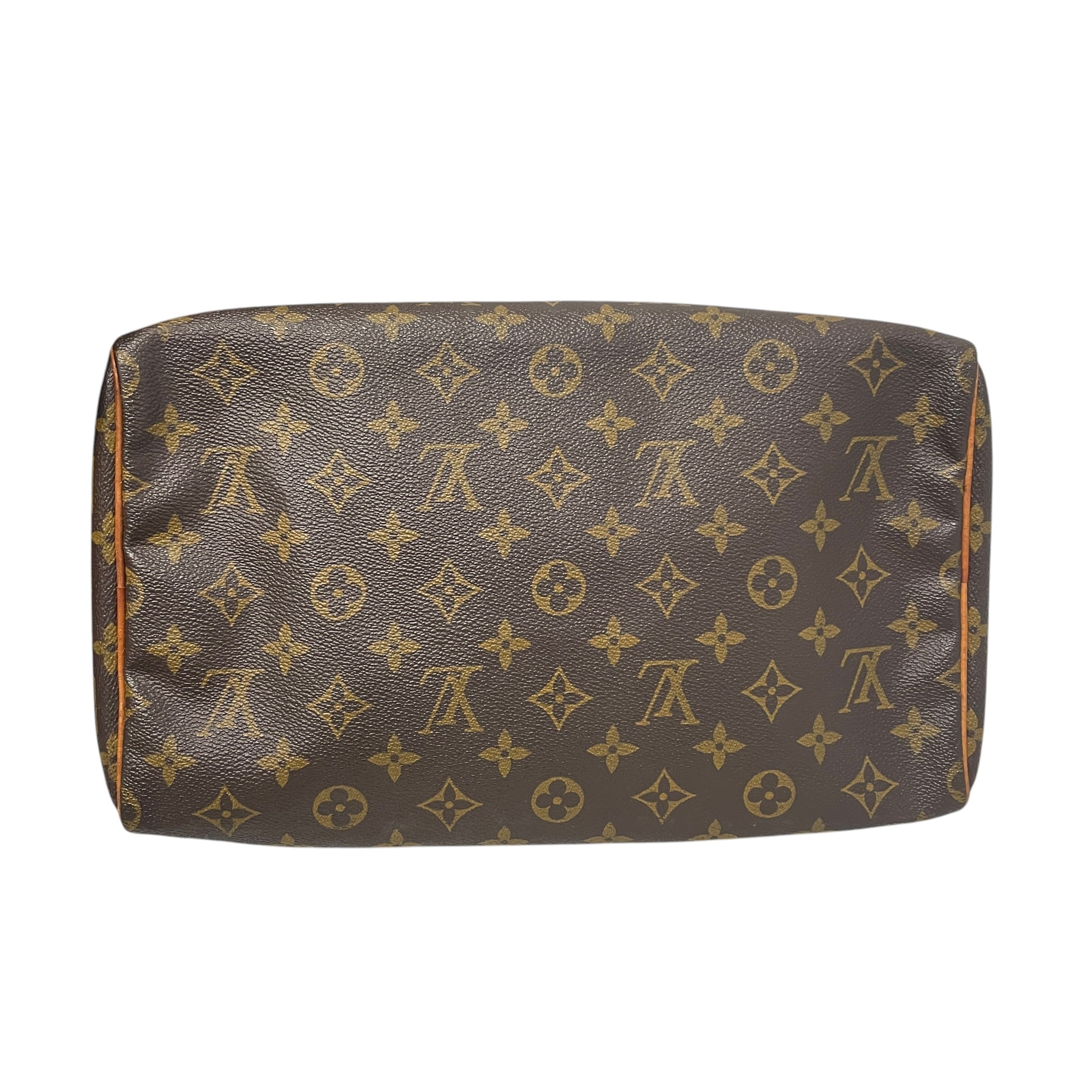LOUIS VUITTON/Bag/Monogram/Leather/BRW/Speedy 30 mongram