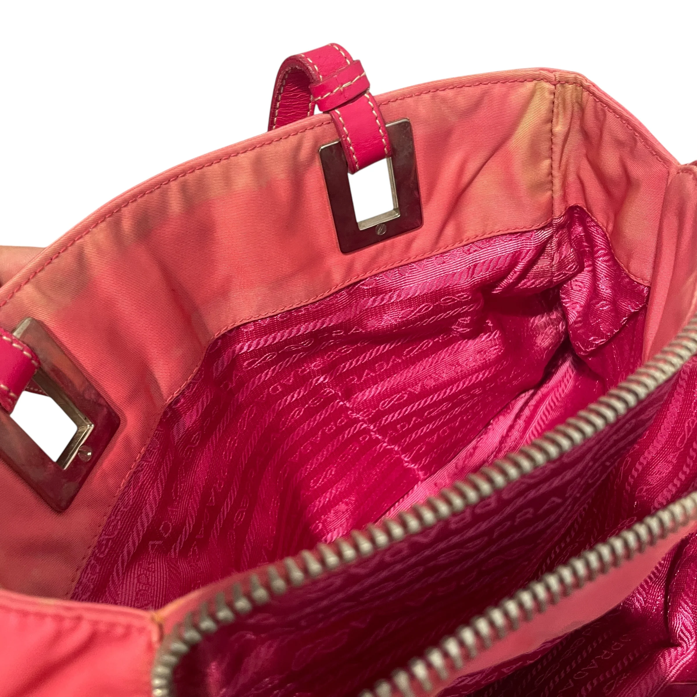 PRADA/Bag/Nylon/PNK/Tessuto Nylon tote