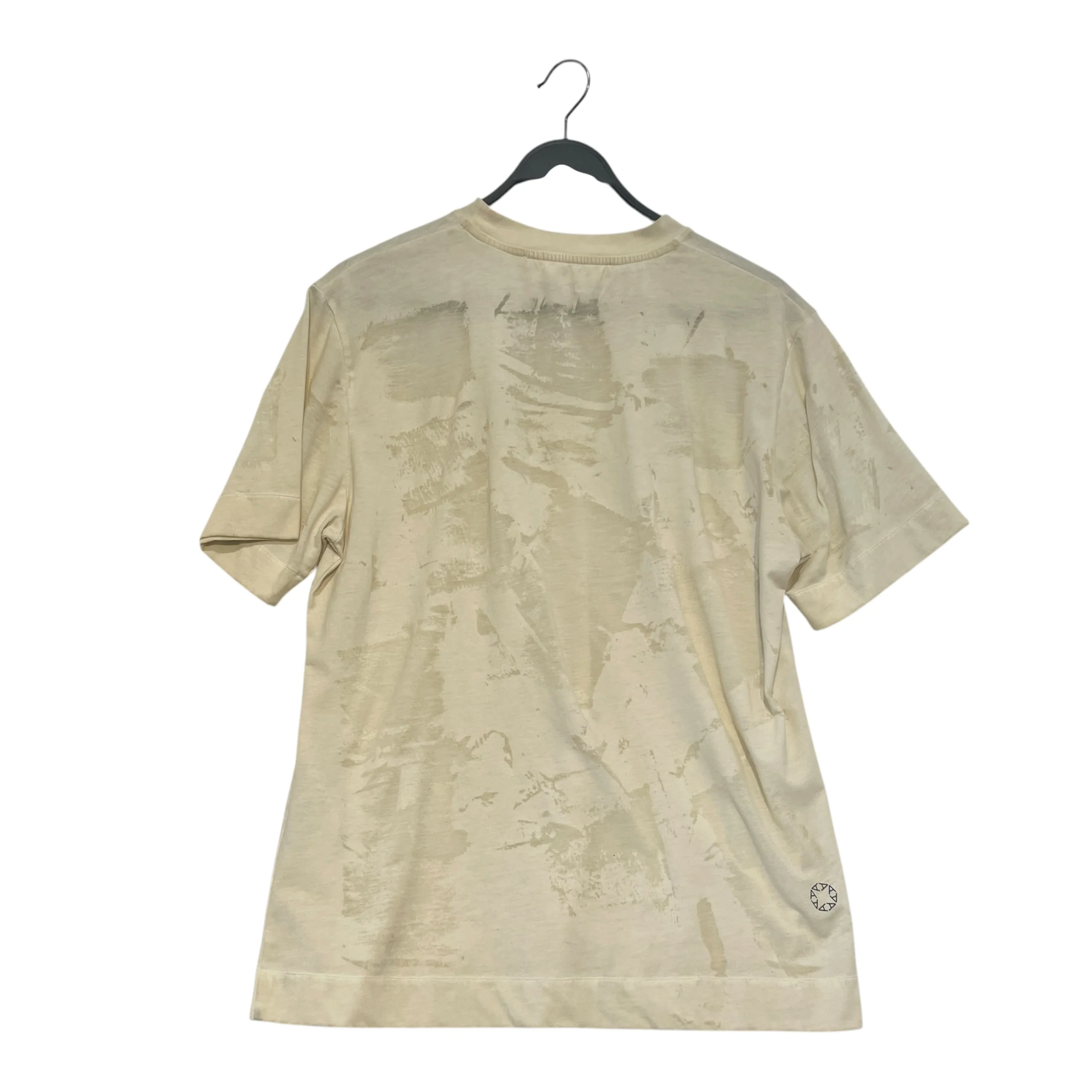 1017 ALYX 9SM(ALYX)/T-Shirt/S/Cotton/CRM/All Over Print/Logo-Print Detail T-shirt