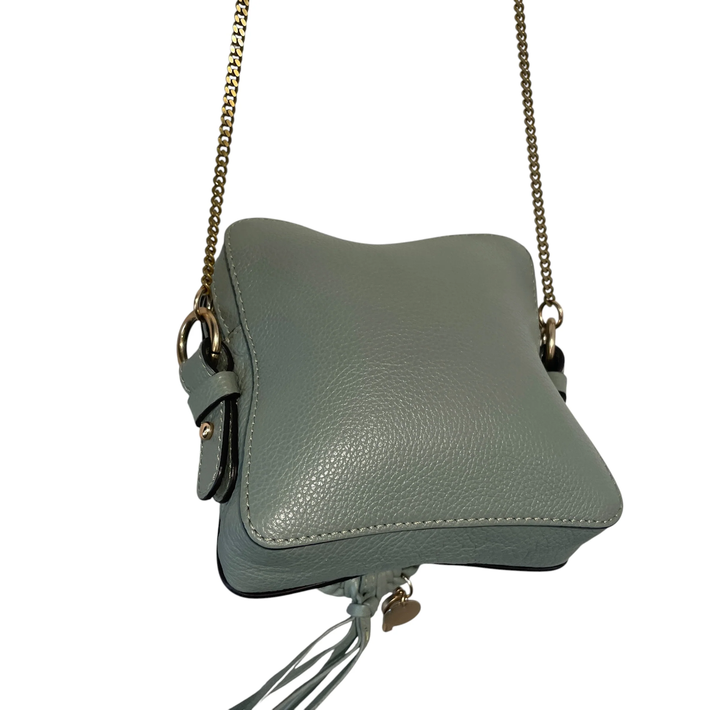 SEE BY CHLOE/Bag/Monogram/Leather/GRN/Joan Small Green BAf