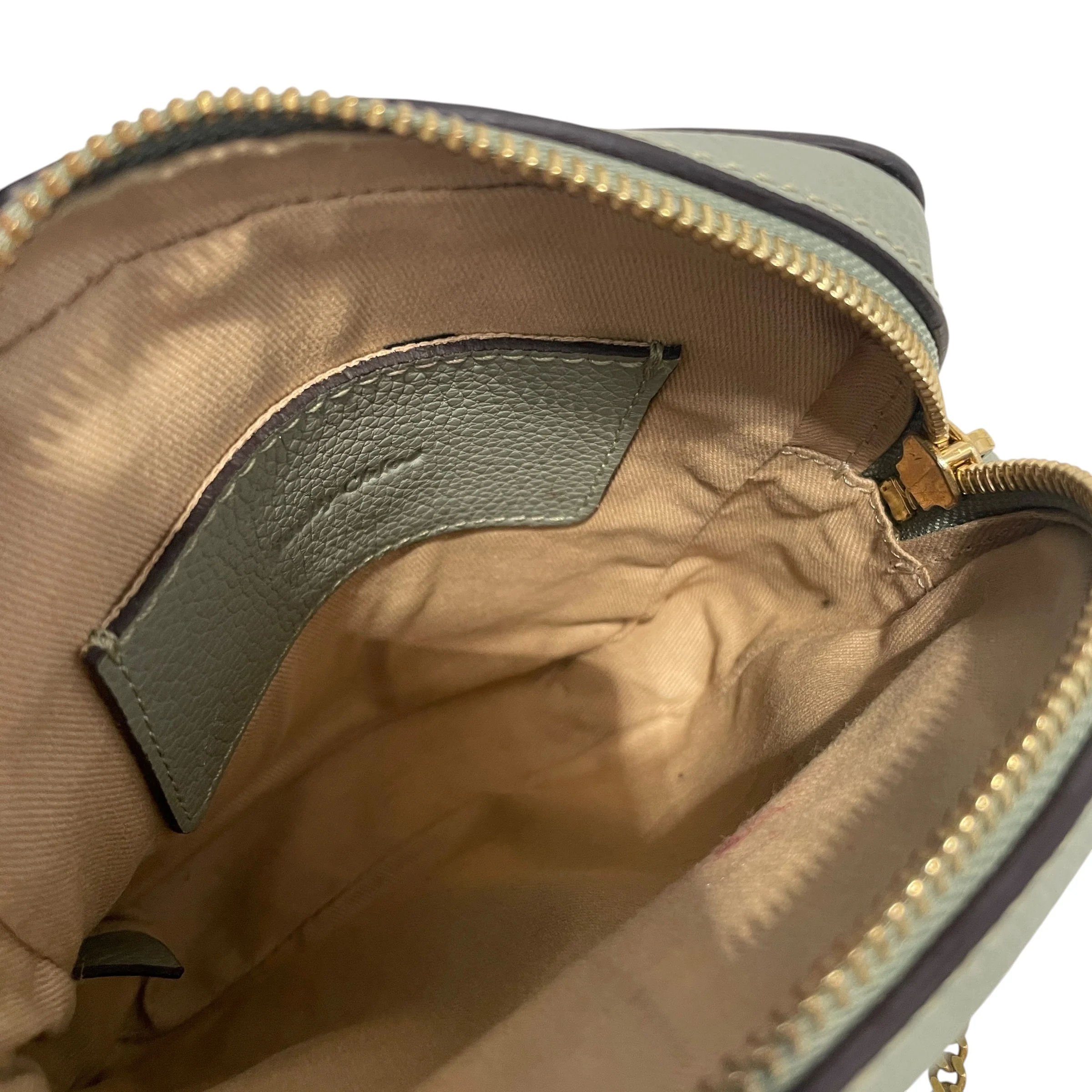 SEE BY CHLOE/Bag/Monogram/Leather/GRN/Joan Small Green BAf