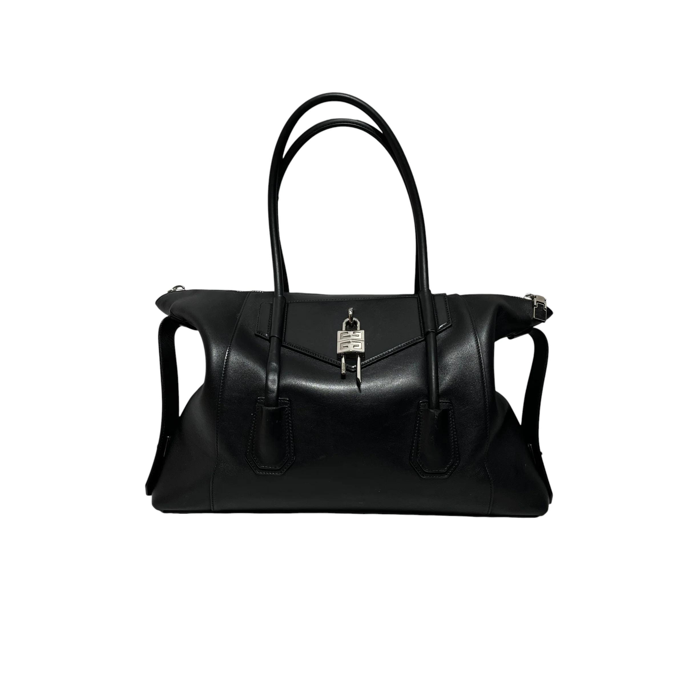 GIVENCHY/Tote Bag/Leather/BLK/Antigonia Lock Tote