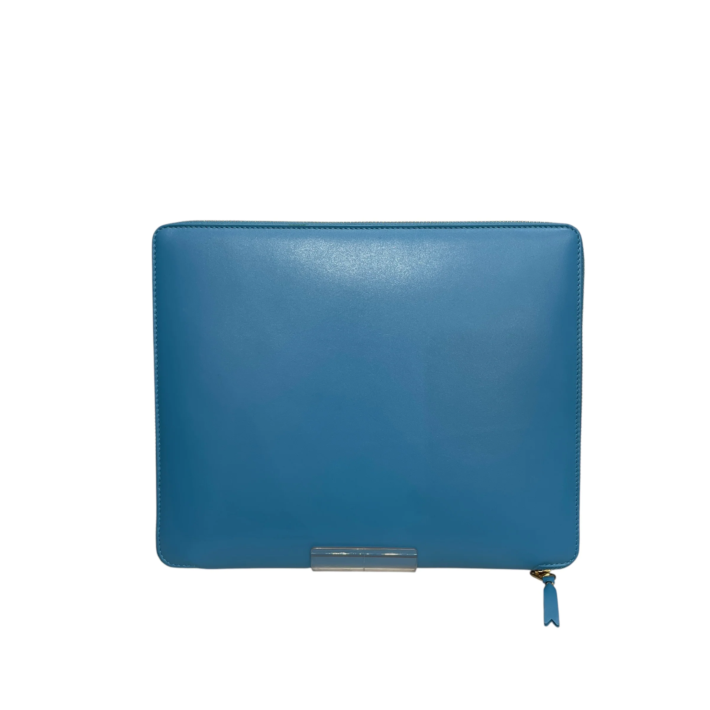 COMME des GARCONS/Clutch Bag/Leather/BLU/IPAD SLEEVE