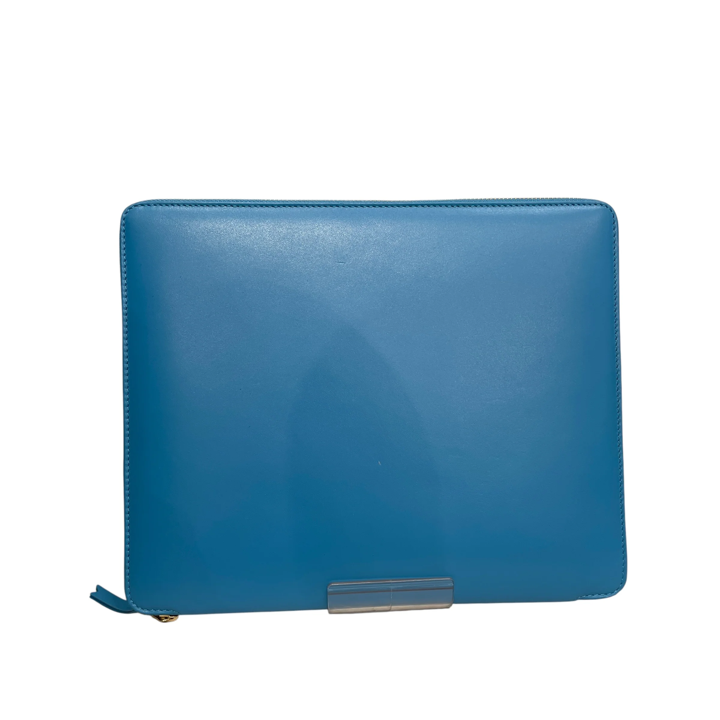 COMME des GARCONS/Clutch Bag/Leather/BLU/IPAD SLEEVE