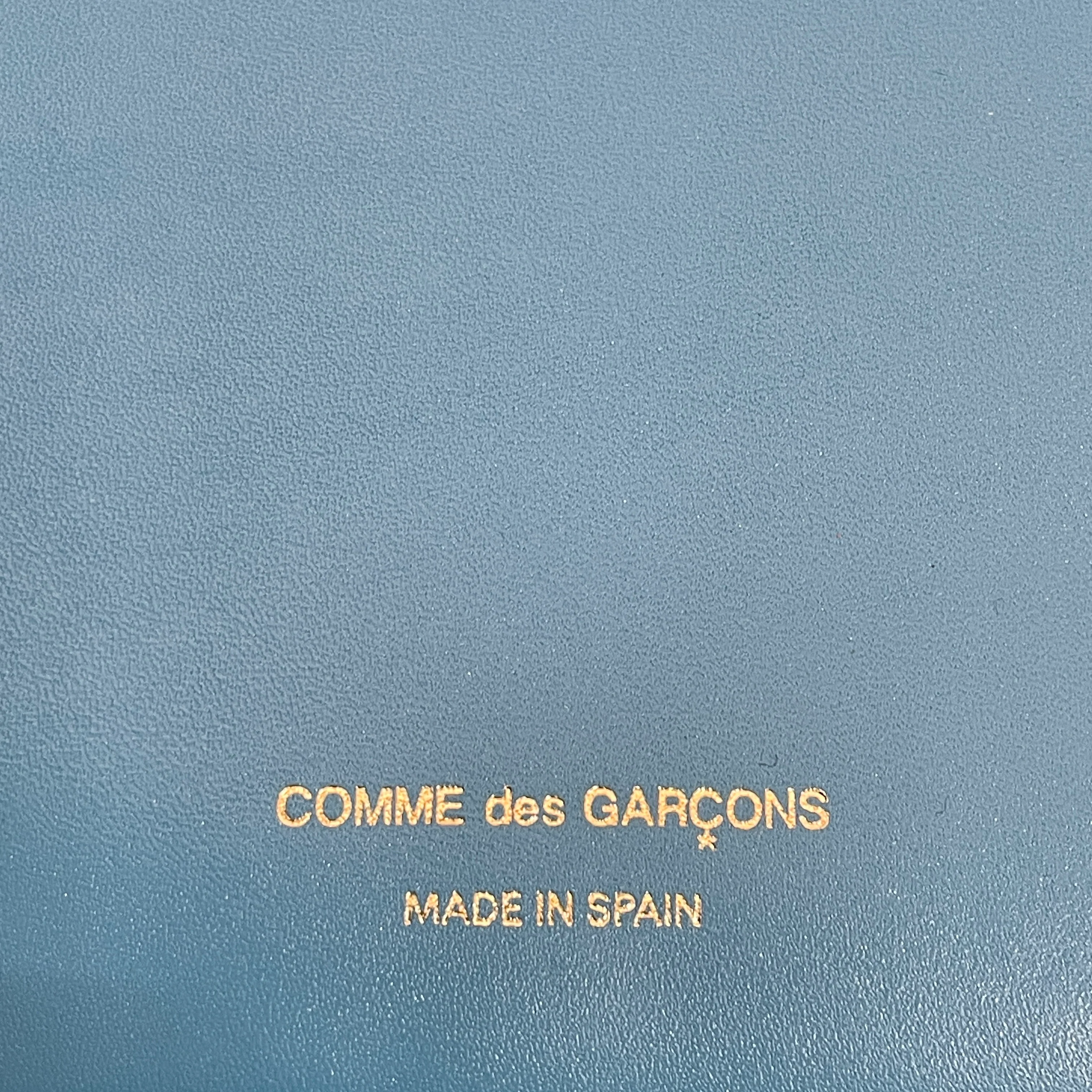 COMME des GARCONS/Clutch Bag/Leather/BLU/IPAD SLEEVE