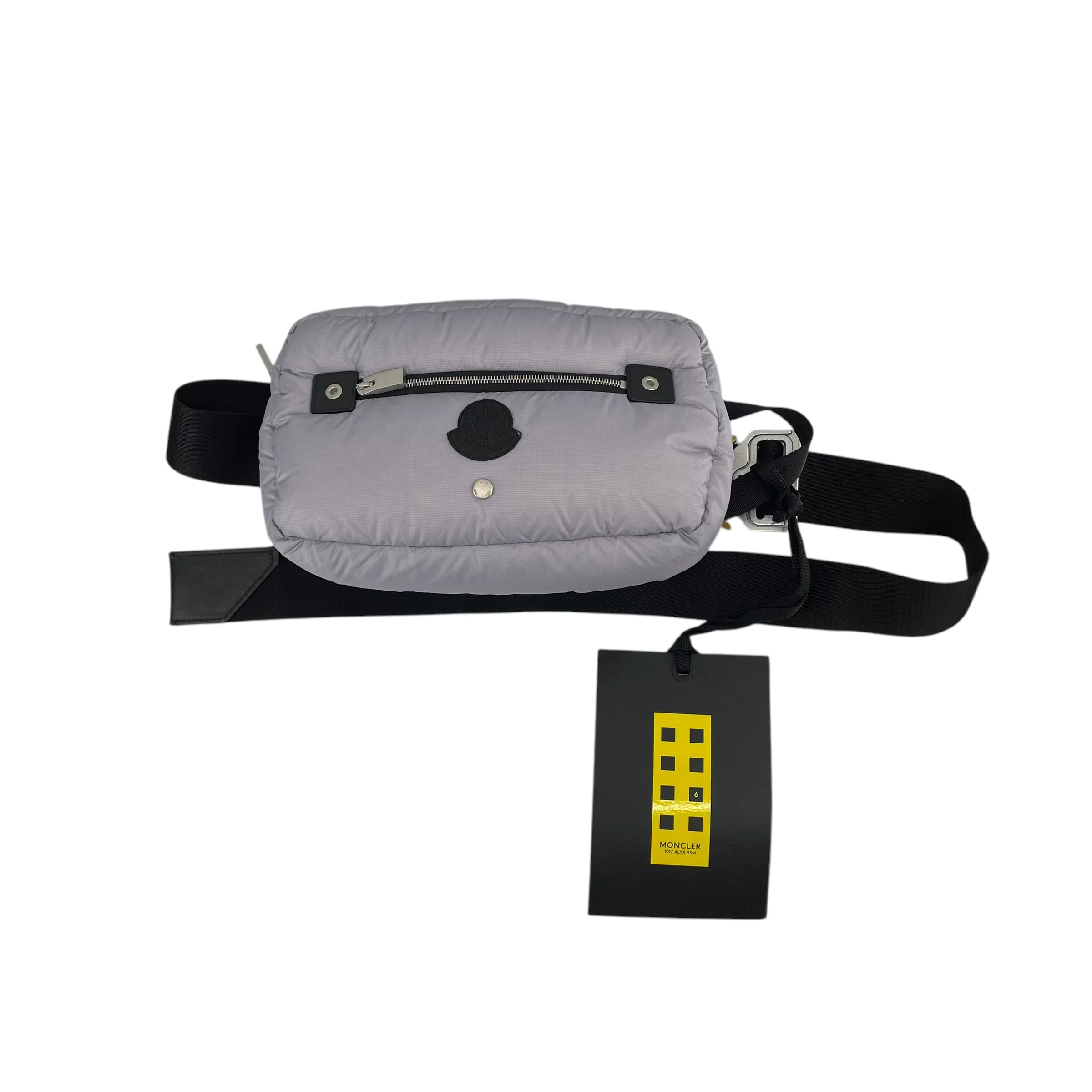 MONCLER/1017 ALYX 9SM(ALYX)/Cross Body Bag/Nylon/PPL/PUFFER FANNY / SLV CLIP