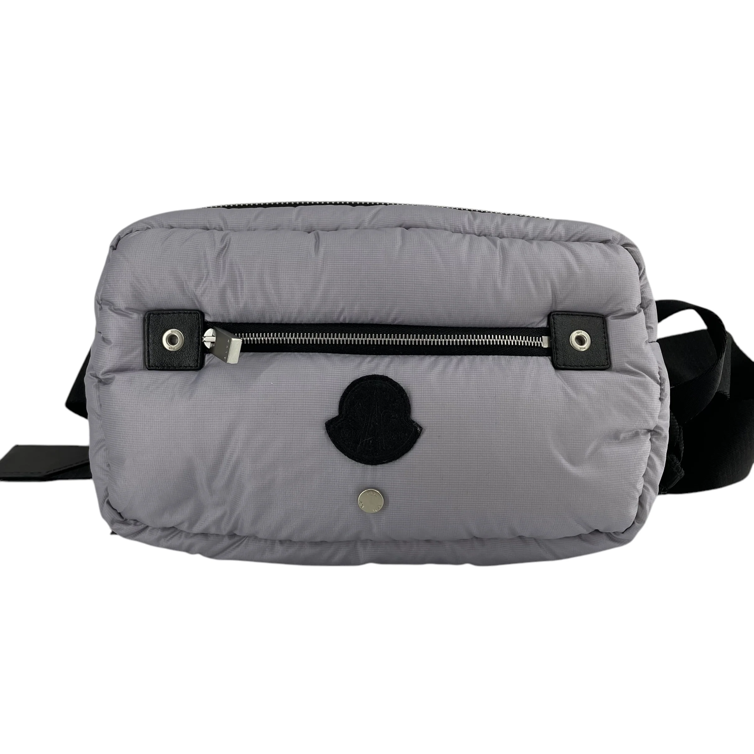 MONCLER/1017 ALYX 9SM(ALYX)/Cross Body Bag/Nylon/PPL/PUFFER FANNY / SLV CLIP