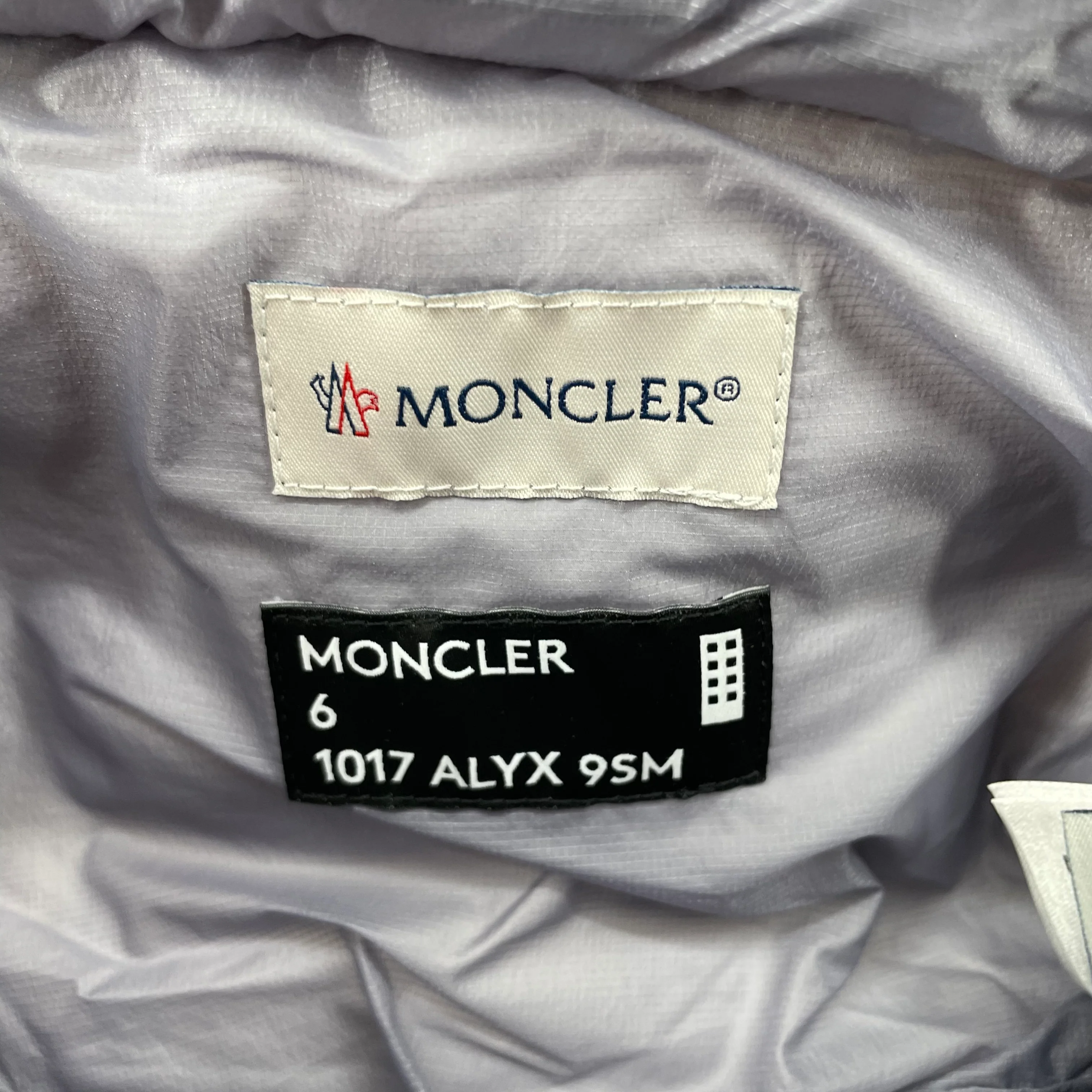 MONCLER/1017 ALYX 9SM(ALYX)/Cross Body Bag/Nylon/PPL/PUFFER FANNY / SLV CLIP