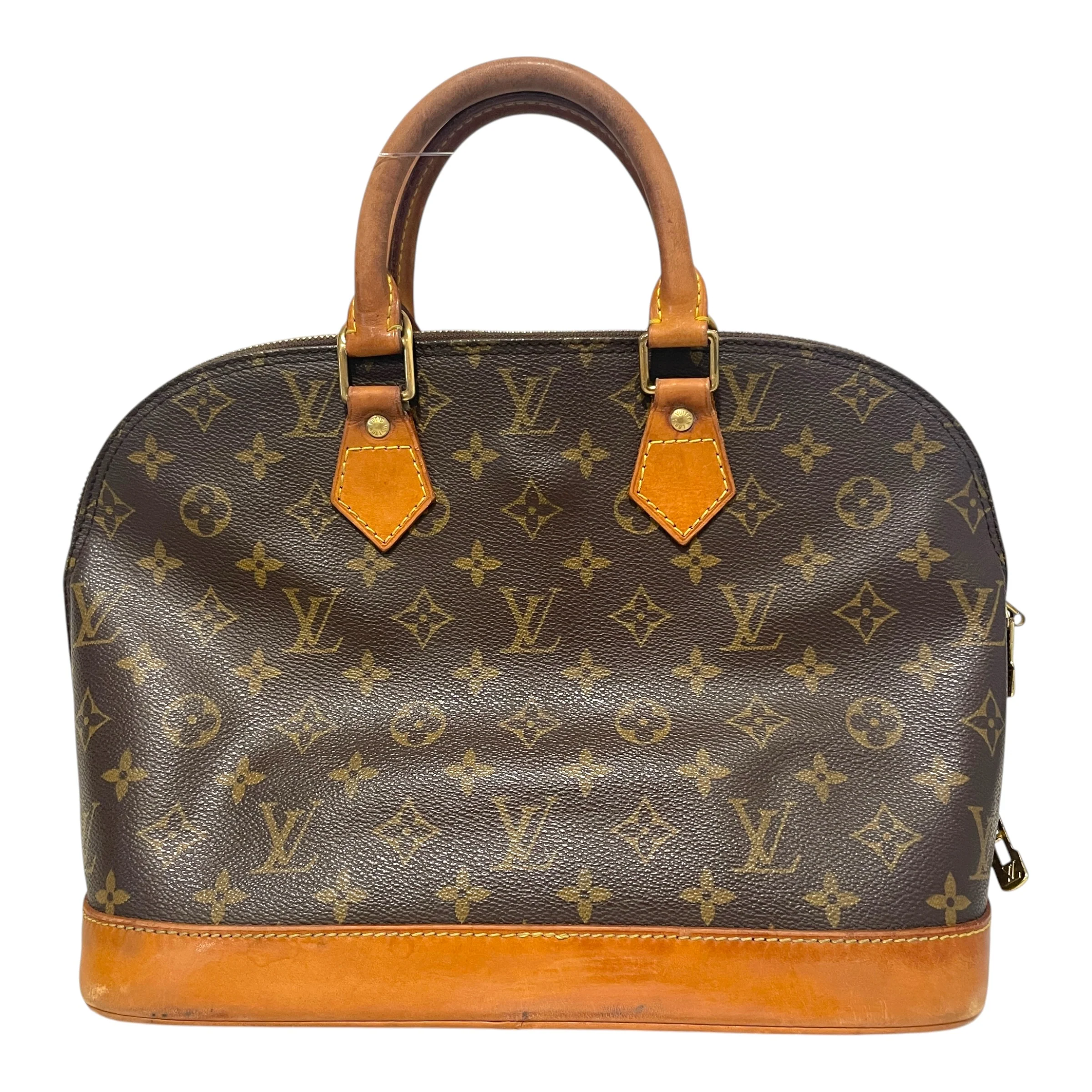LOUIS VUITTON/Hand Bag/Monogram/Leather/BRW/Monogram Alma PM Handbag