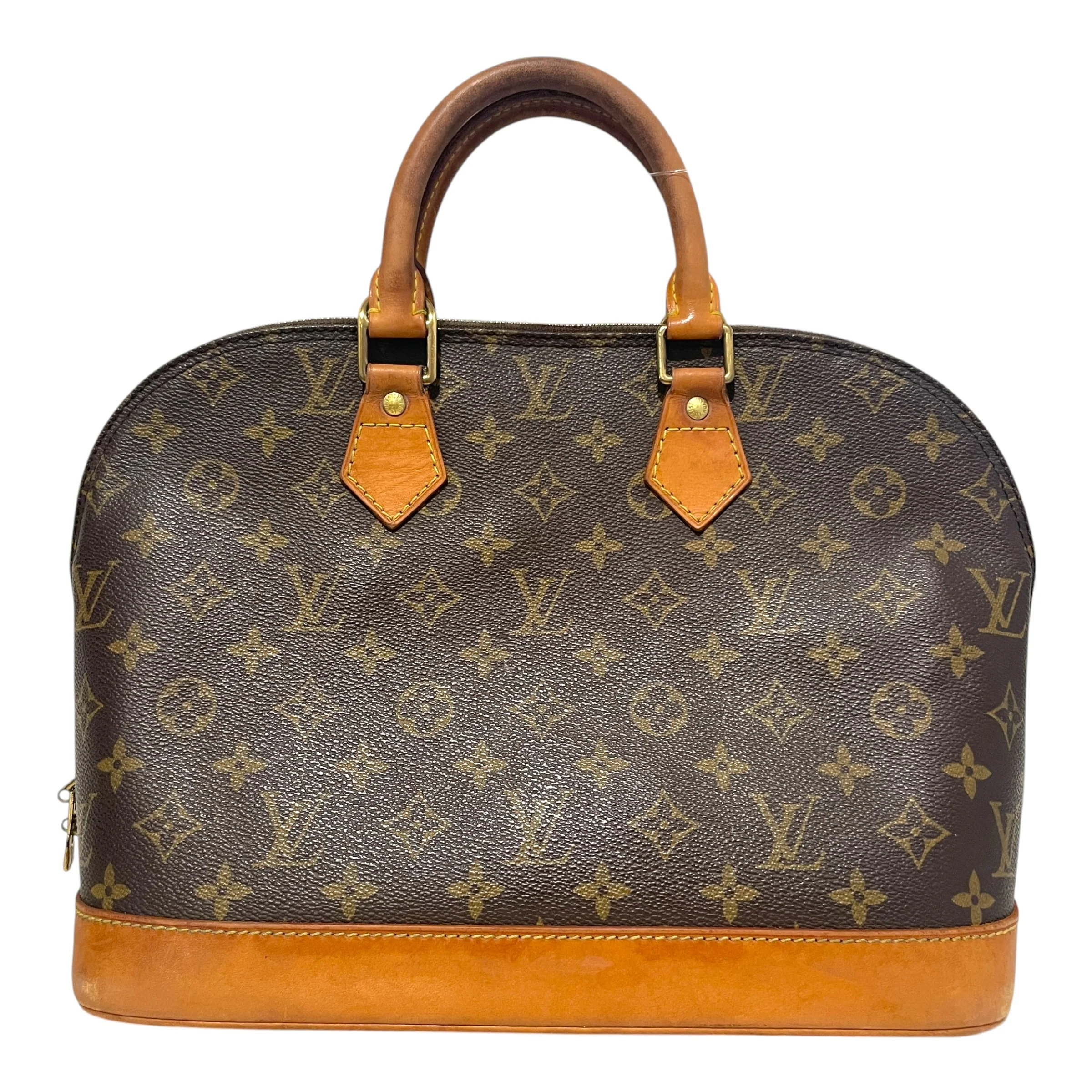 LOUIS VUITTON/Hand Bag/Monogram/Leather/BRW/Monogram Alma PM Handbag