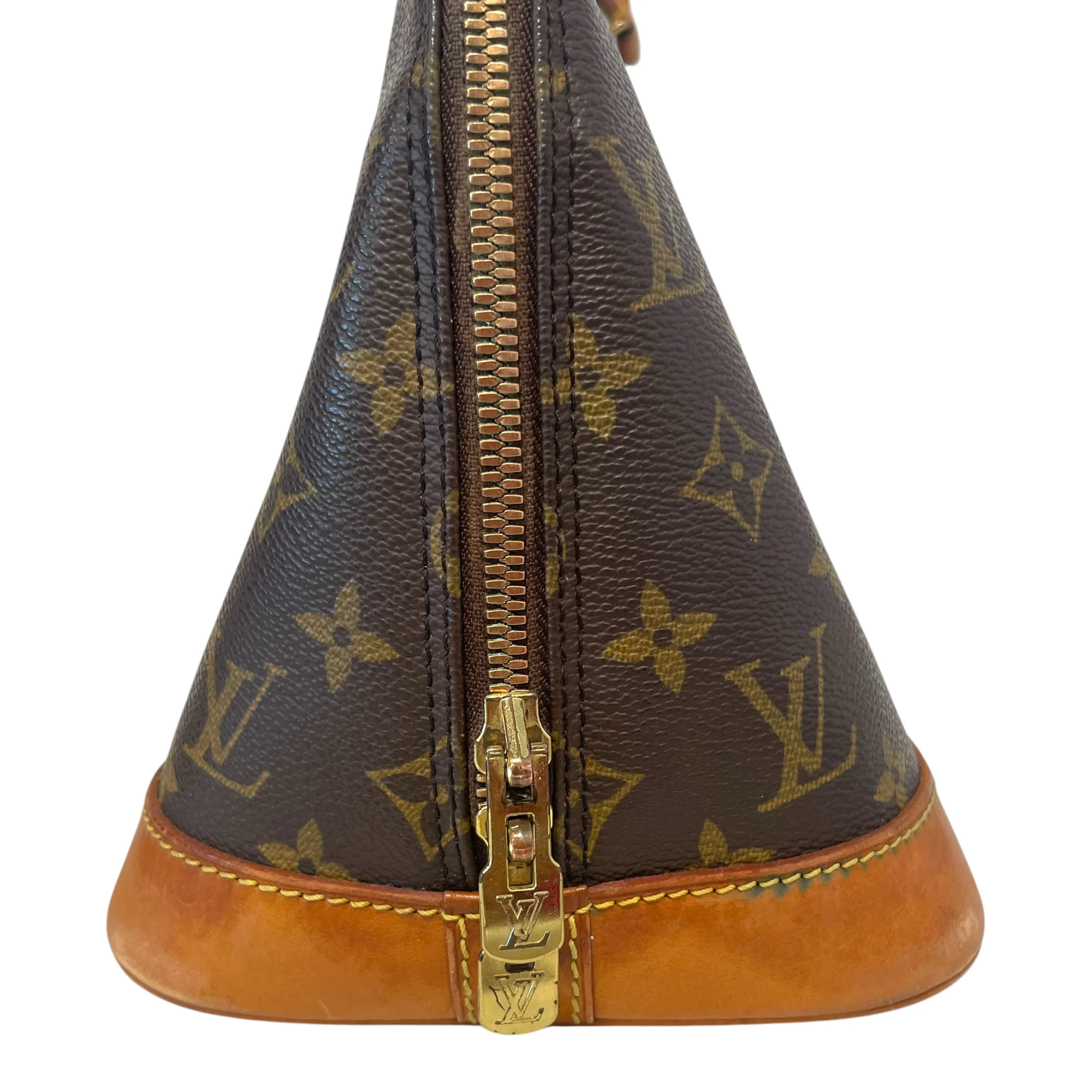 LOUIS VUITTON/Hand Bag/Monogram/Leather/BRW/Monogram Alma PM Handbag