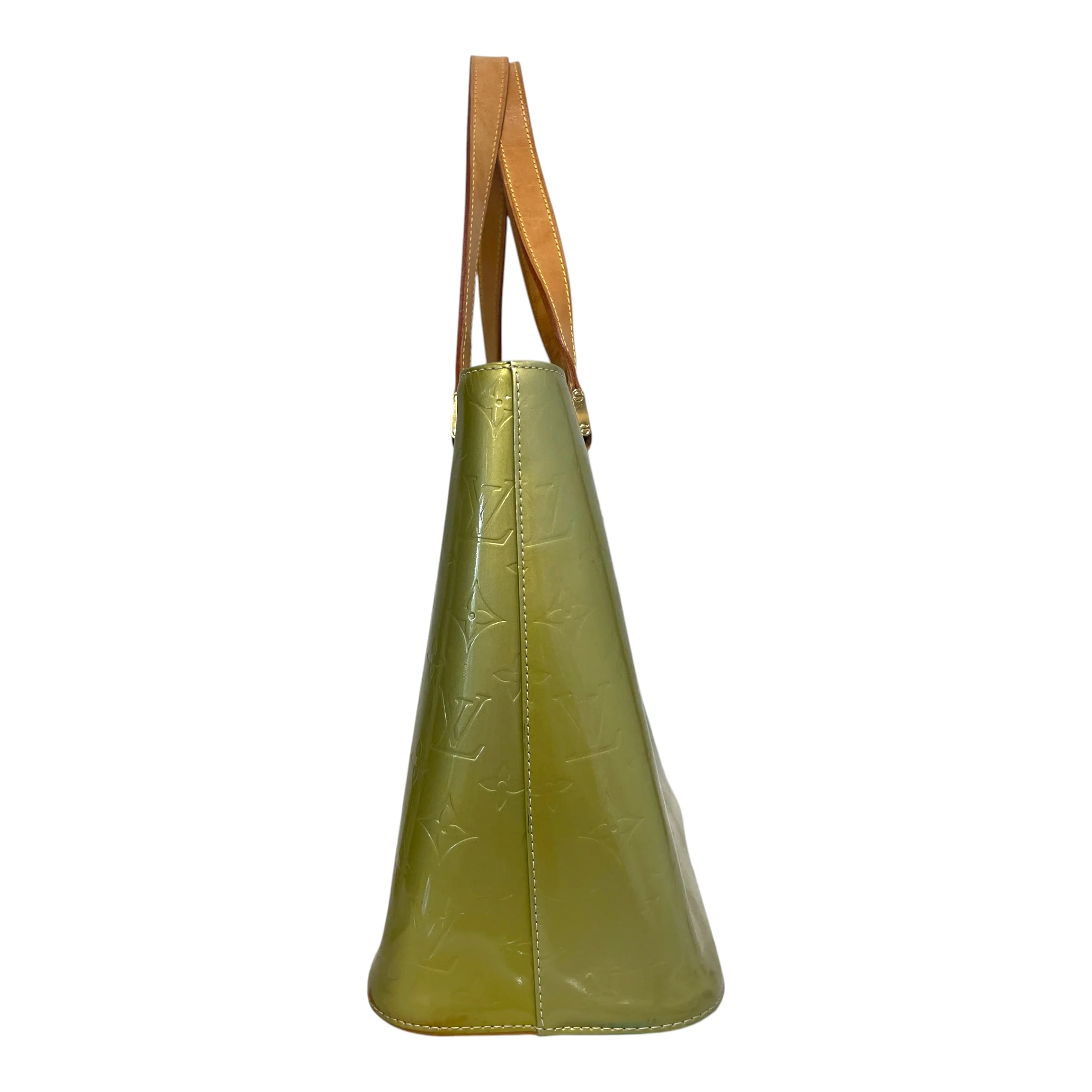 LOUIS VUITTON/Hand Bag/Monogram/Leather/GRN/Monogram Vernis Houston