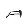 DOLCE&GABBANA/Sunglasses/Plastic/BLK/CATEYE WHITE FLOWERS (W/BOX)