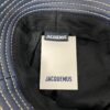 JACQUEMUS/Bucket Hat/OS/Border/Leather/NVY/CONTRAST STITCH LE BOB