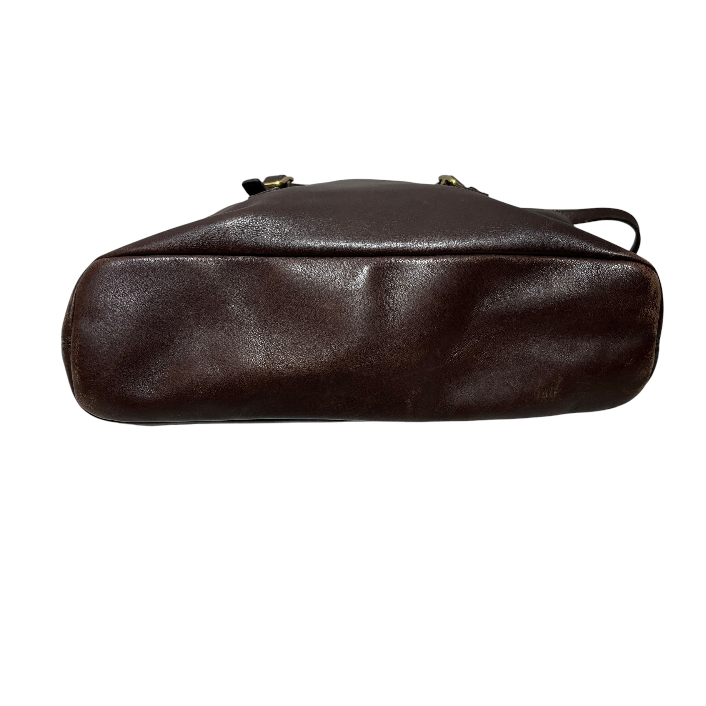 COACH/Bag/Leather/BRW/SHOULDER BAG F1D-9813