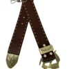 GODSPEED NEW YORK/Belt/Leather/BRW/FORGED GS STUDDED BELT