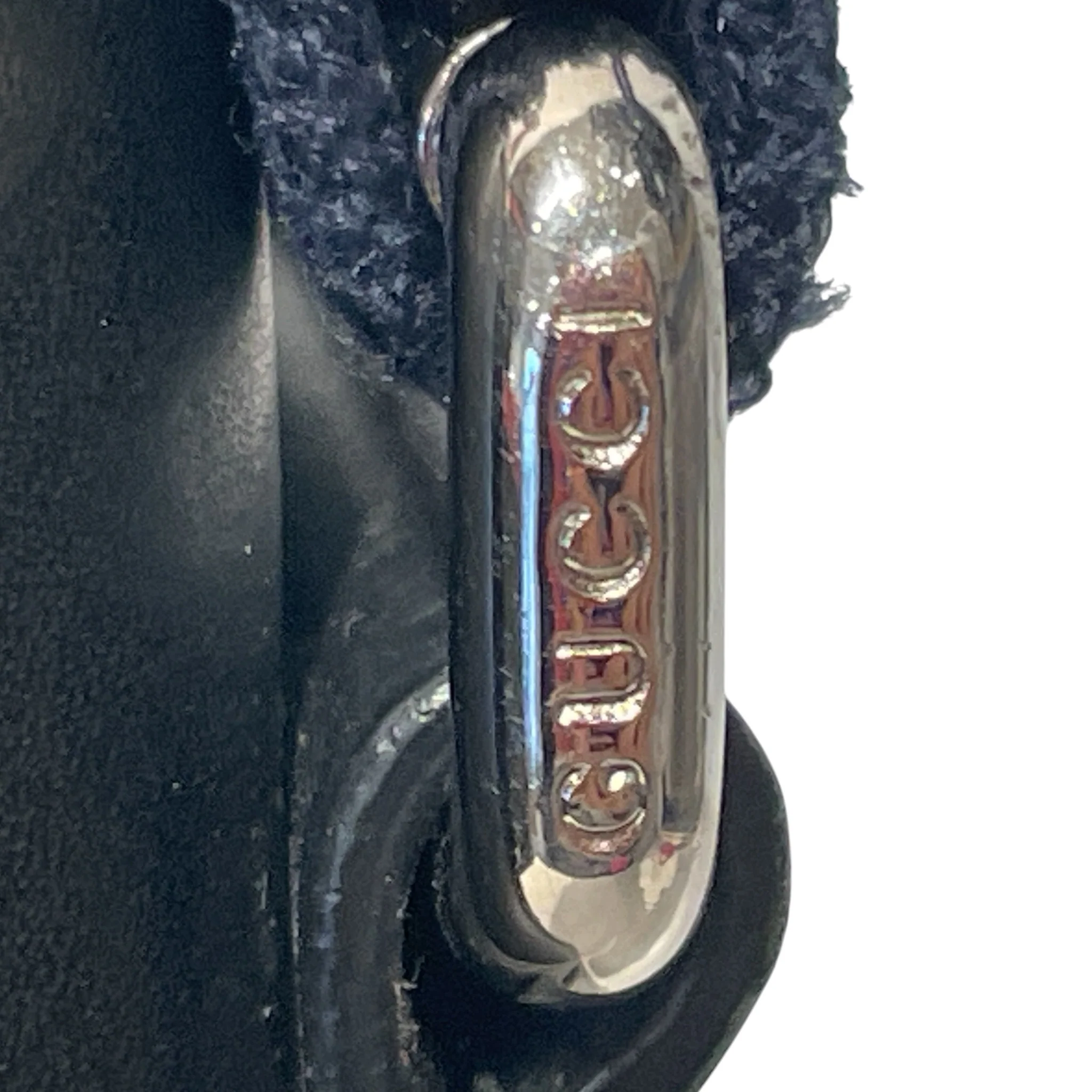 GUCCI/Bag/Monogram/Cotton/BLK/FLAP MESSANGER GG SUPREME