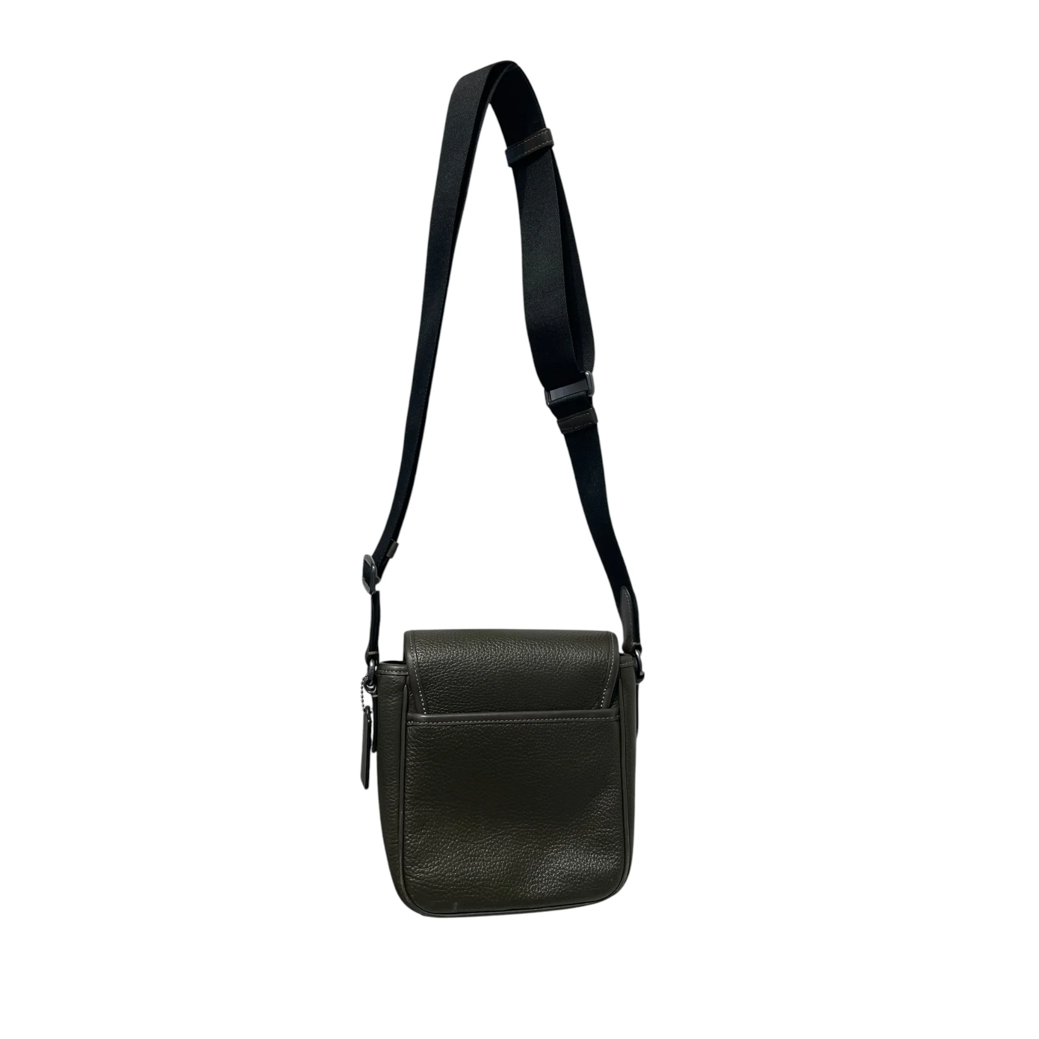 COACH/Cross Body Bag/Leather/KHK/LUCAS COACH BAG