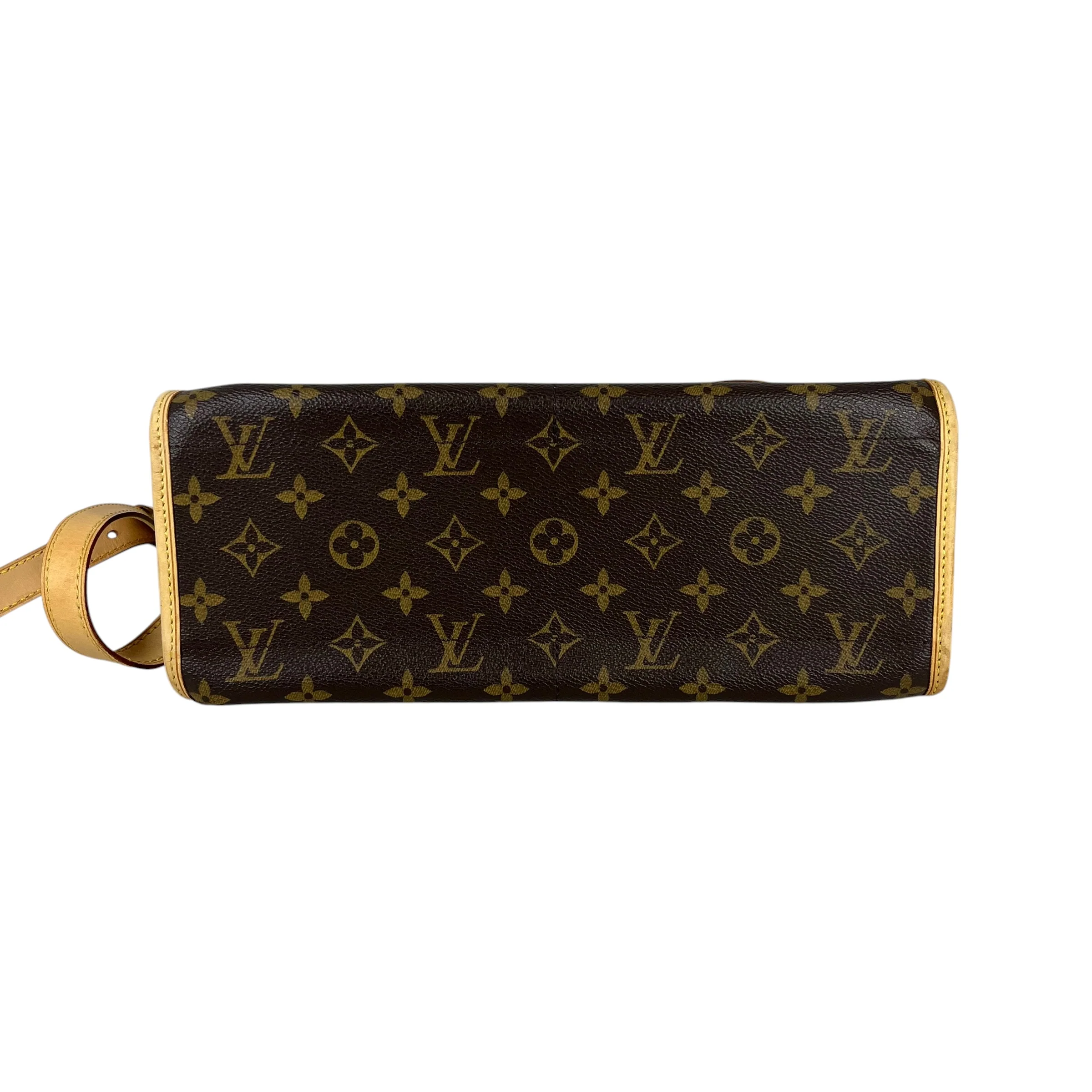 LOUIS VUITTON/Cross Body Bag/Monogram/Leather/BRW/popincourt long shoulder bag
