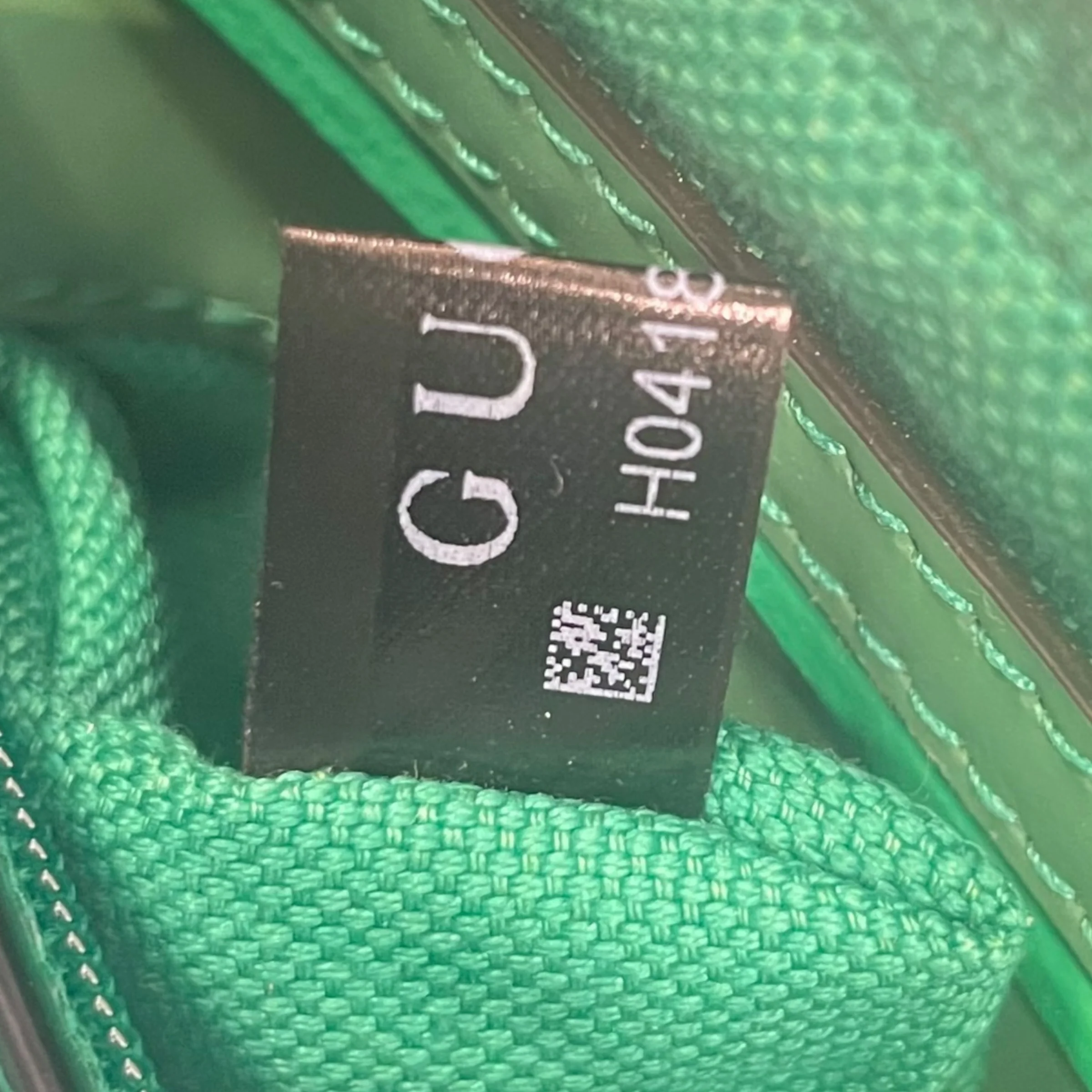 GUCCI/Cross Body Bag/Monogram/Leather/GRN/supreme gg